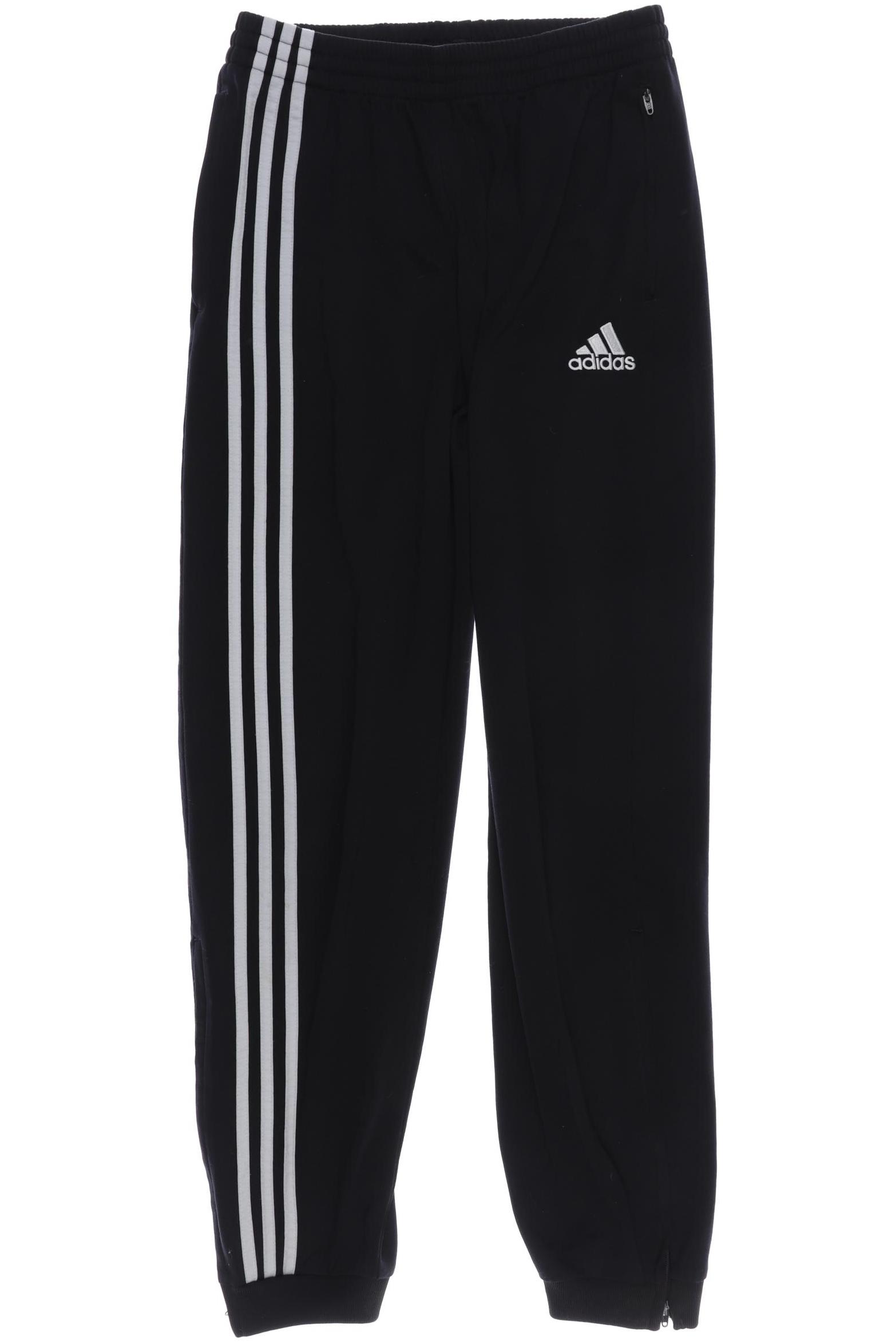 

adidas Herren Stoffhose, schwarz, Gr. 176