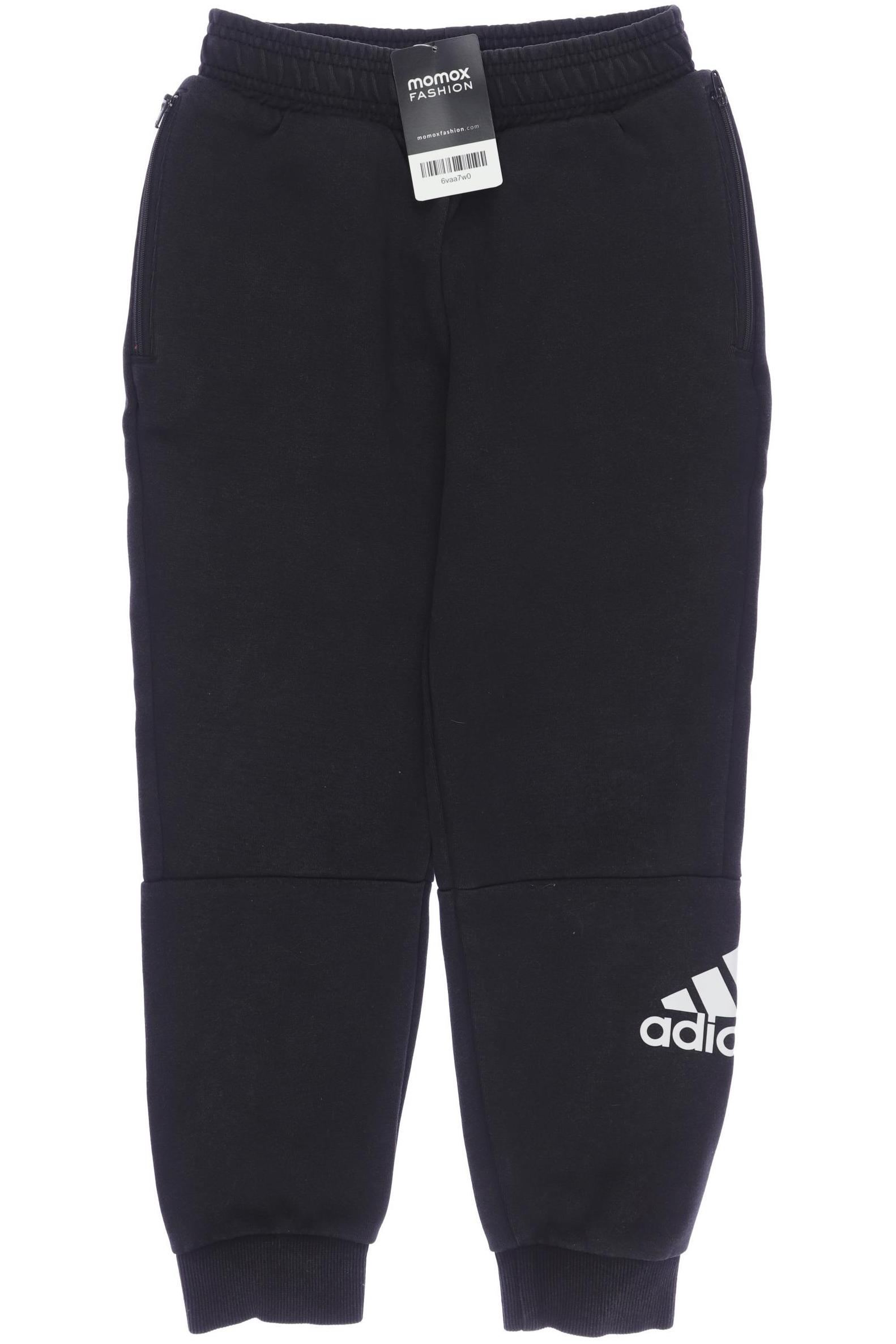 

adidas Herren Stoffhose, schwarz, Gr. 140