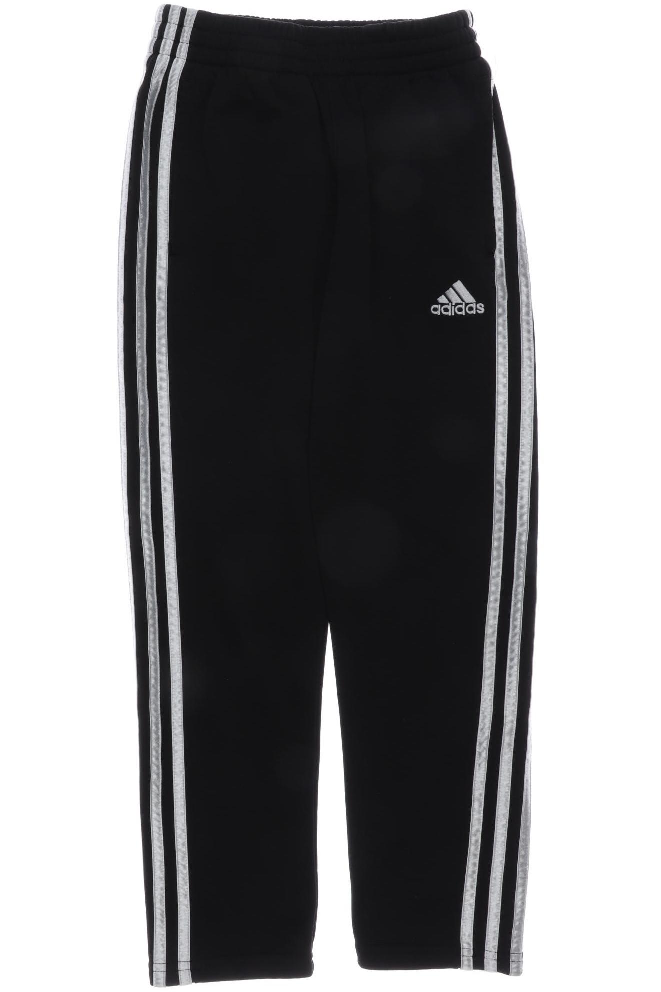 

adidas Herren Stoffhose, schwarz, Gr. 128