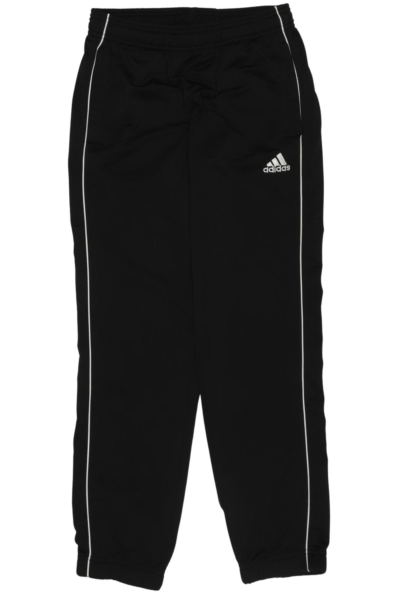 

adidas Jungen Stoffhose, schwarz, Gr. 152