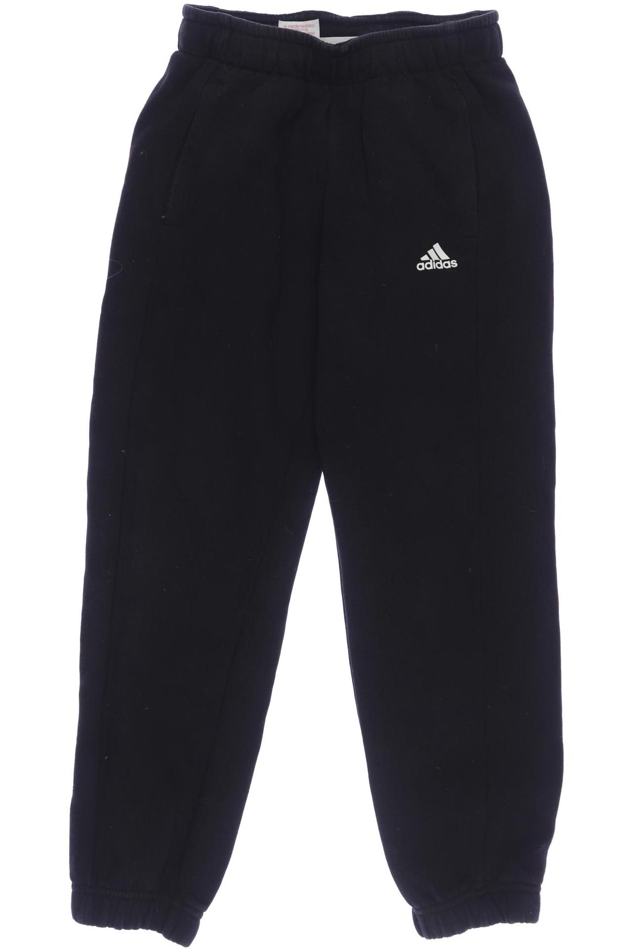 

adidas Herren Stoffhose, schwarz, Gr. 140