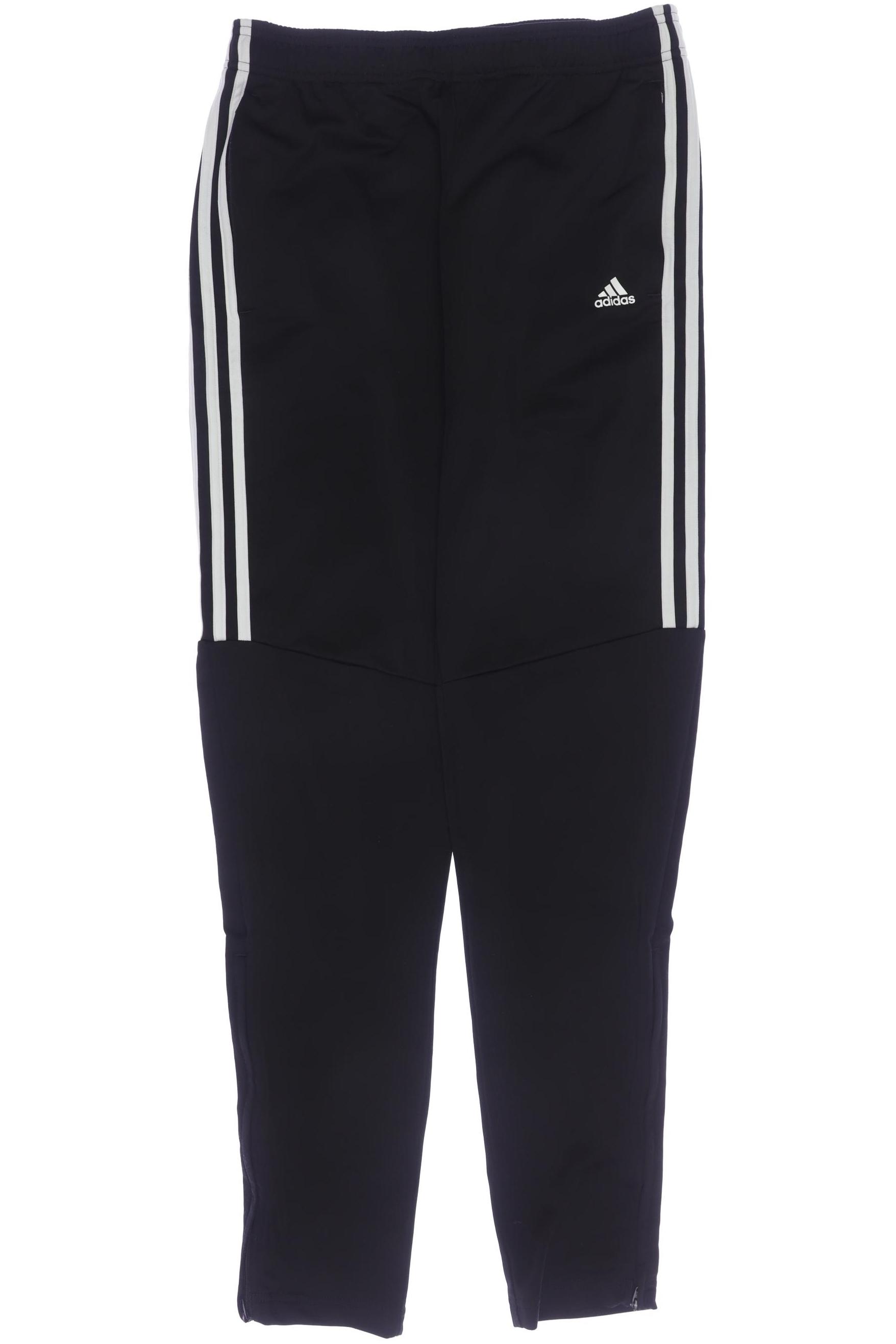 

adidas Herren Stoffhose, schwarz, Gr. 176