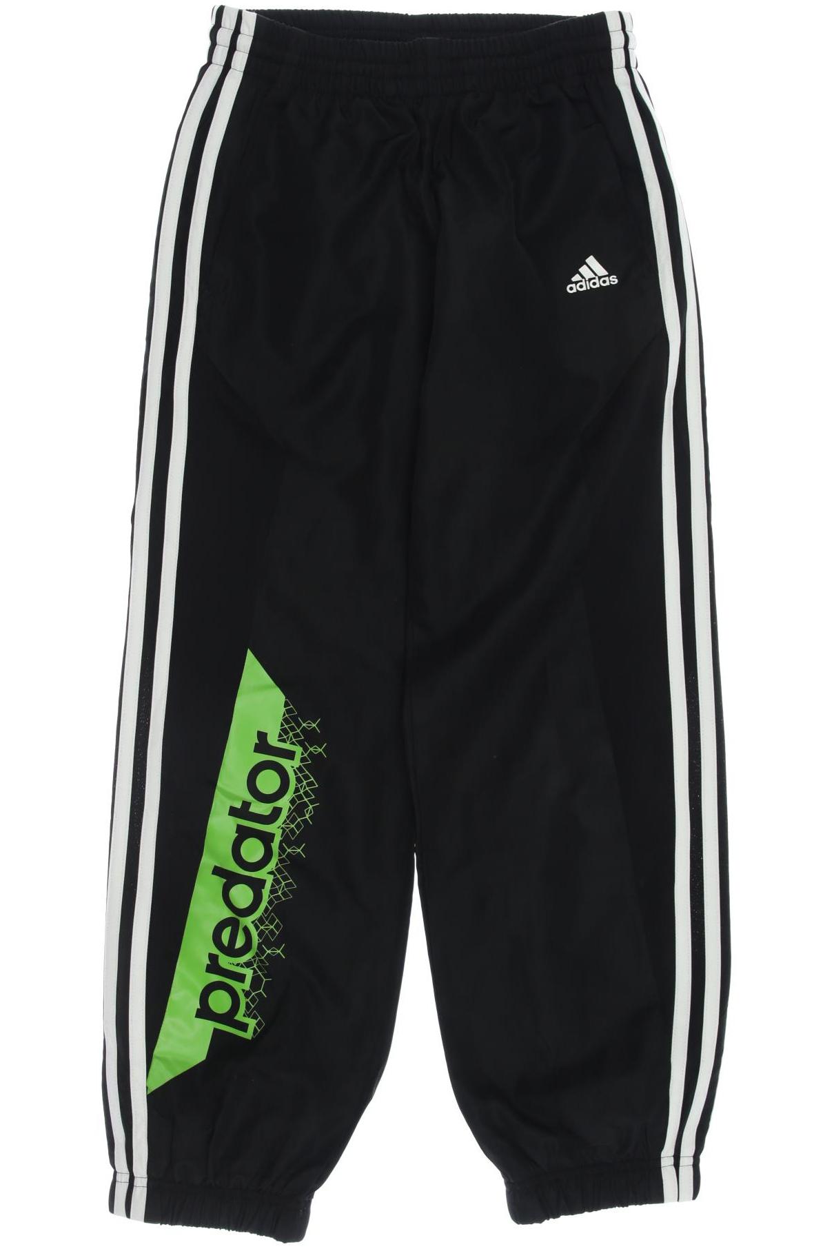 

adidas Herren Stoffhose, schwarz, Gr. 140