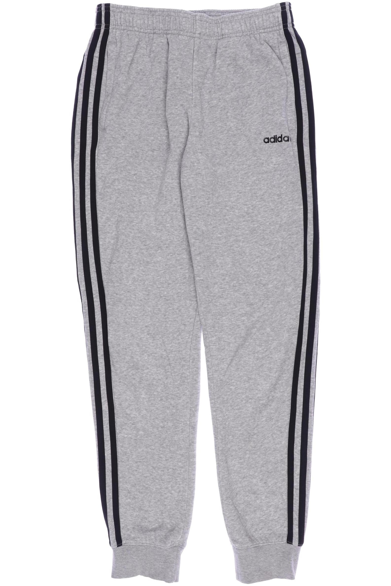 

adidas Herren Stoffhose, grau, Gr. 164