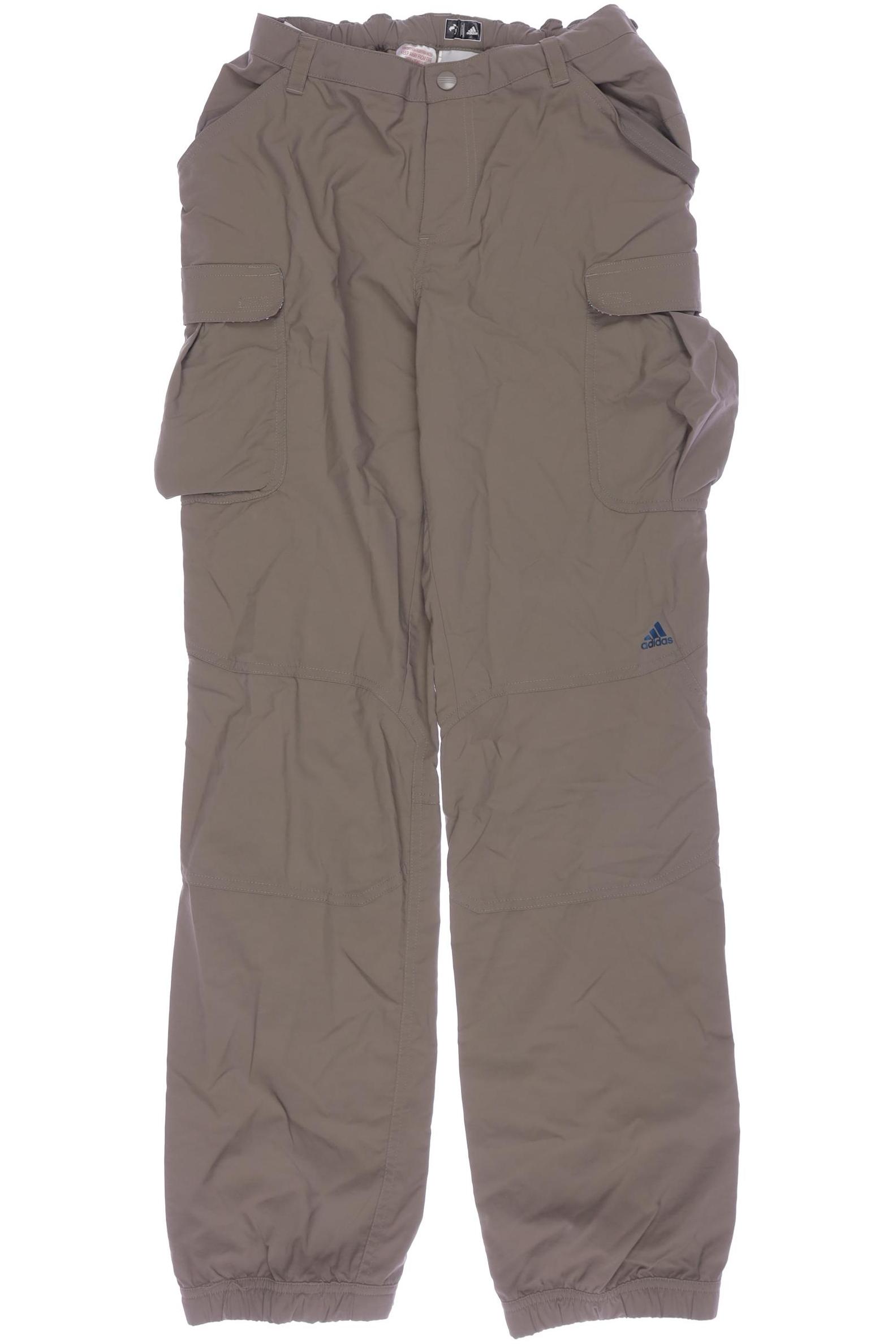 

adidas Herren Stoffhose, beige, Gr. 164