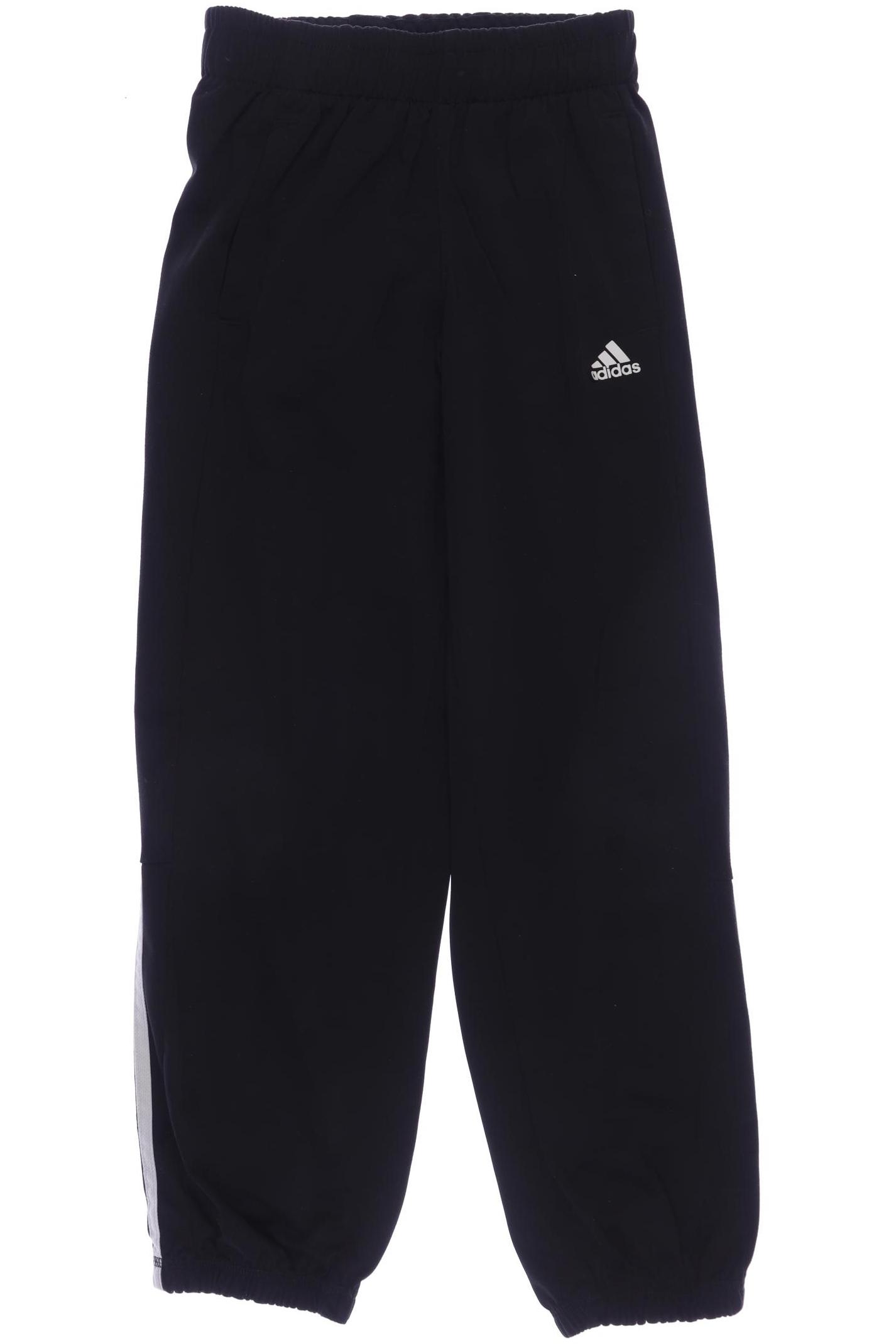 

adidas Herren Stoffhose, schwarz, Gr. 140