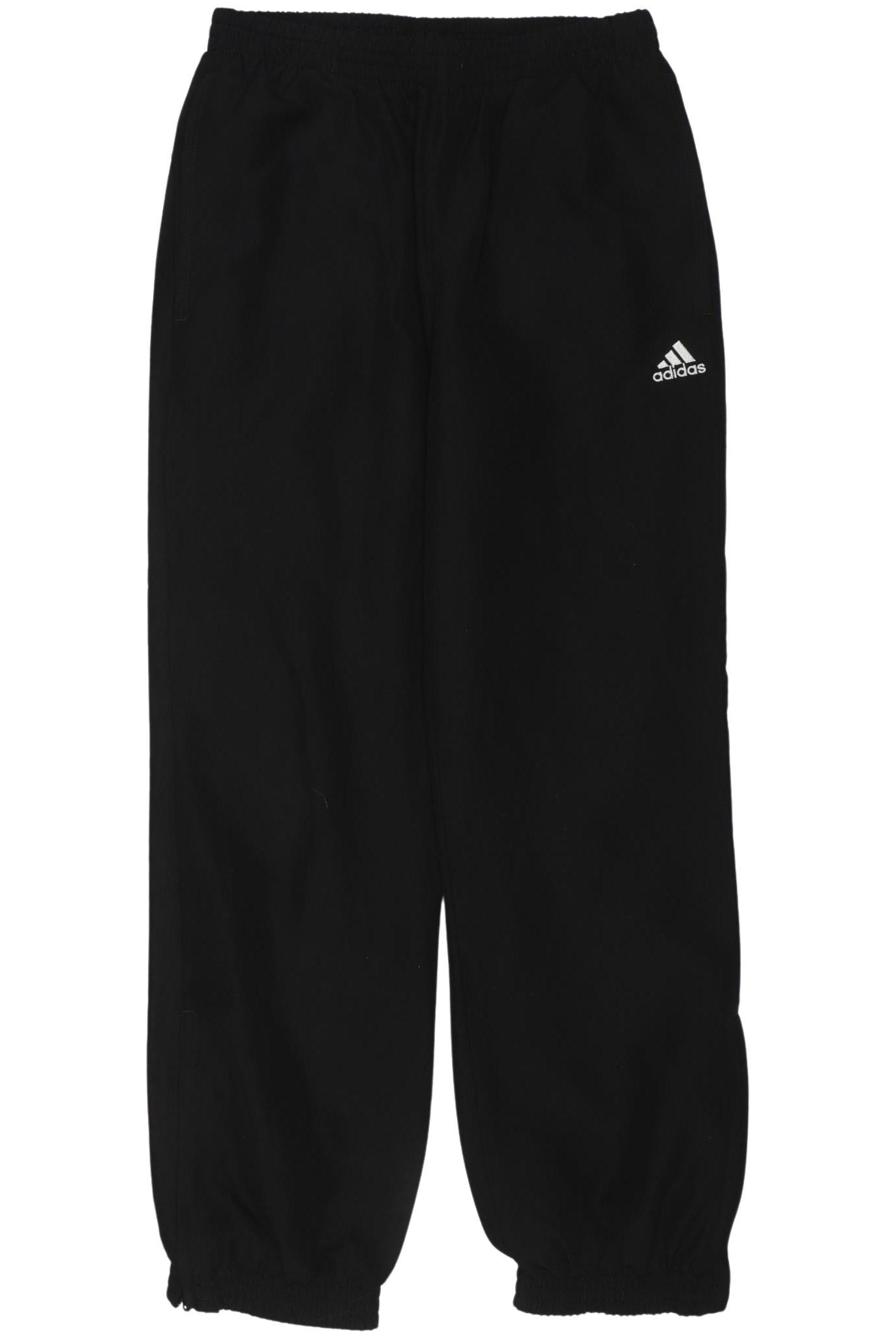 

adidas Jungen Stoffhose, schwarz, Gr. 140