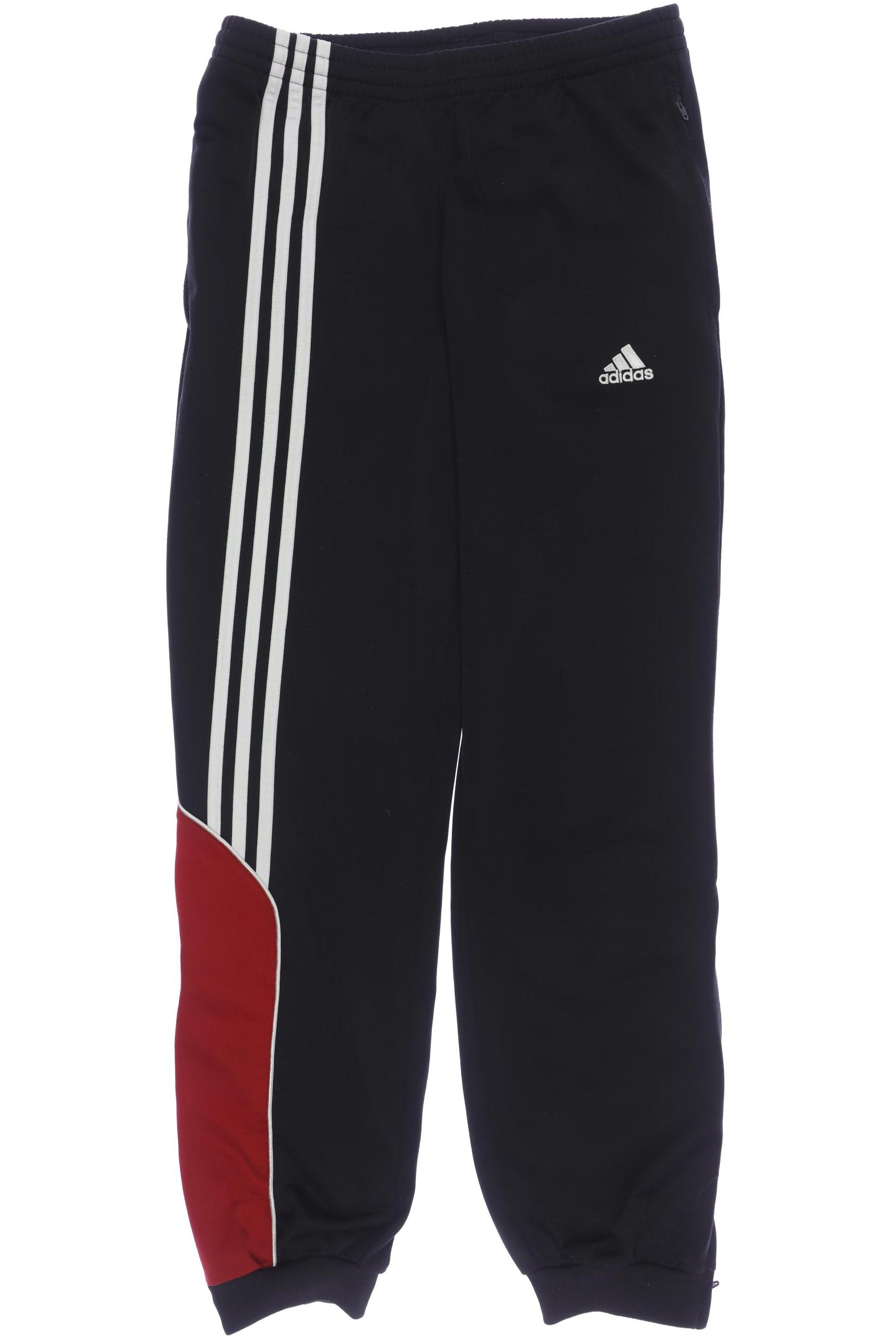 

adidas Herren Stoffhose, schwarz, Gr. 164