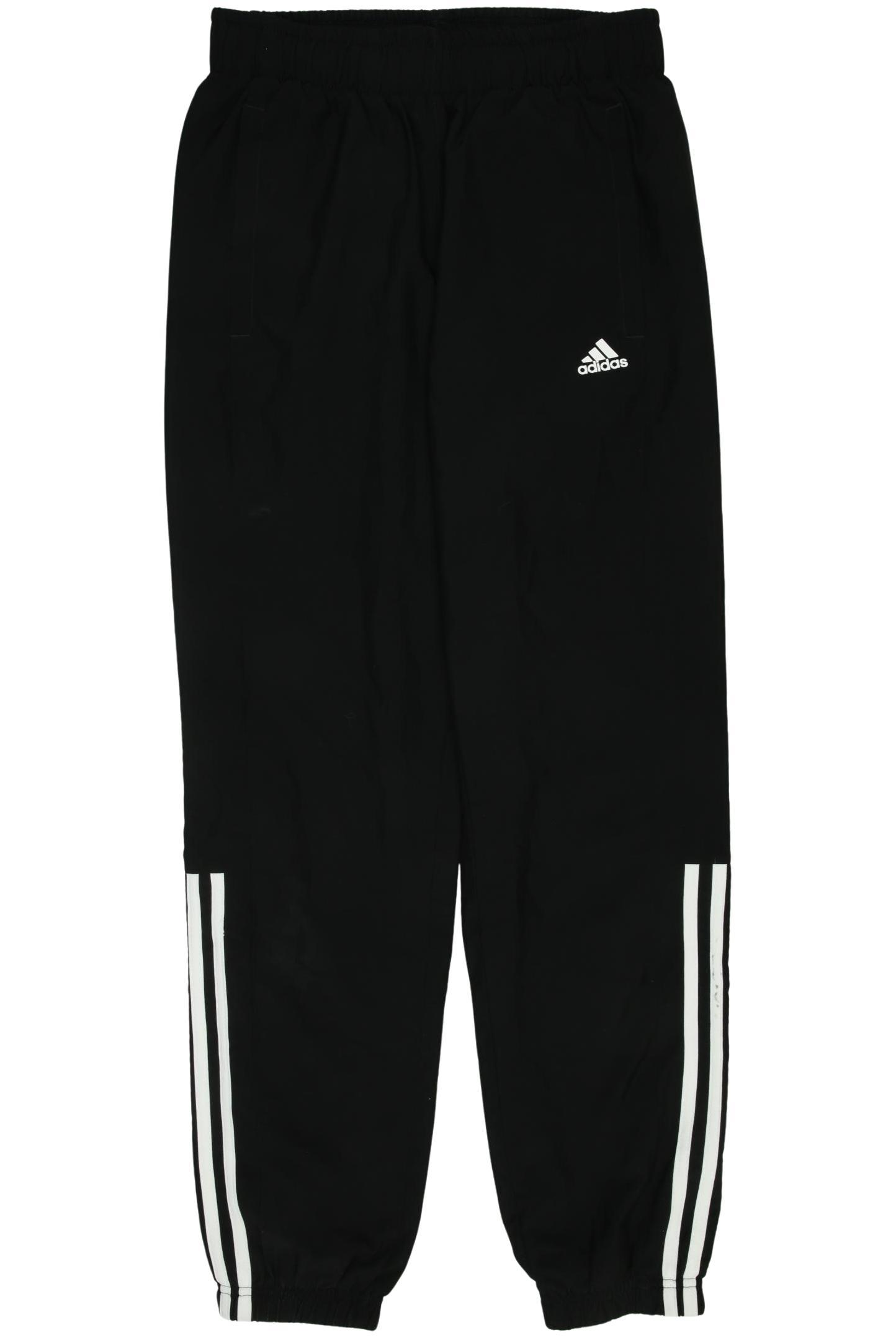 

adidas Jungen Stoffhose, schwarz, Gr. 152