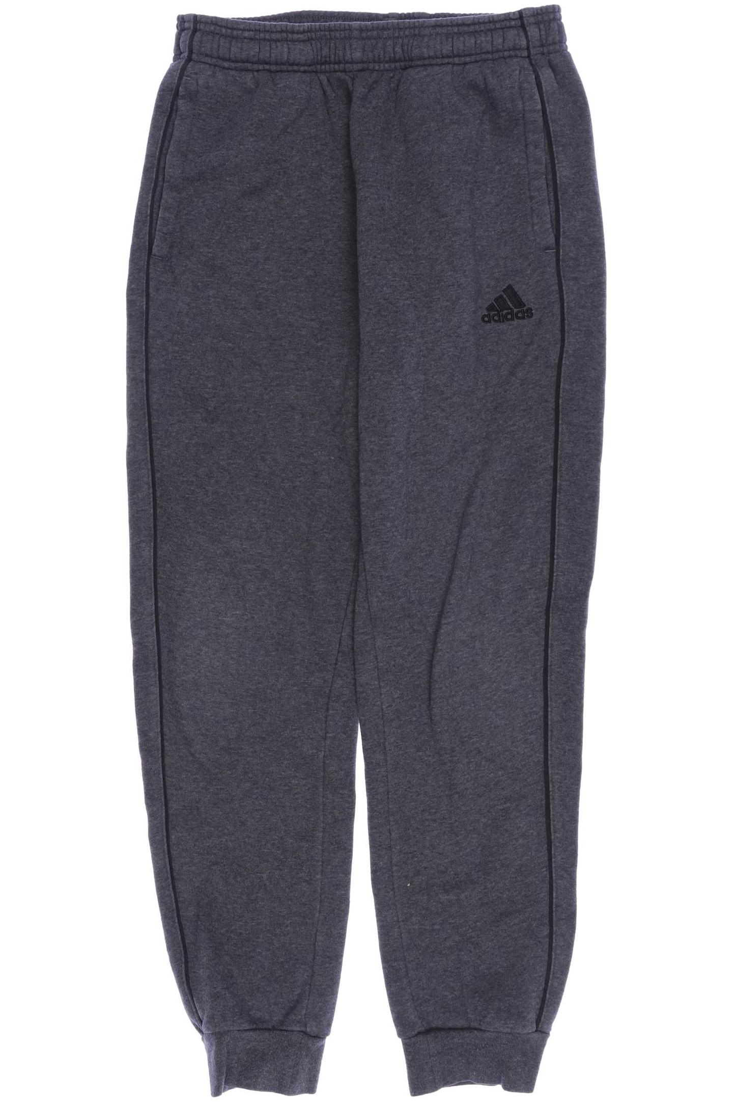 

adidas Herren Stoffhose, grau, Gr. 152