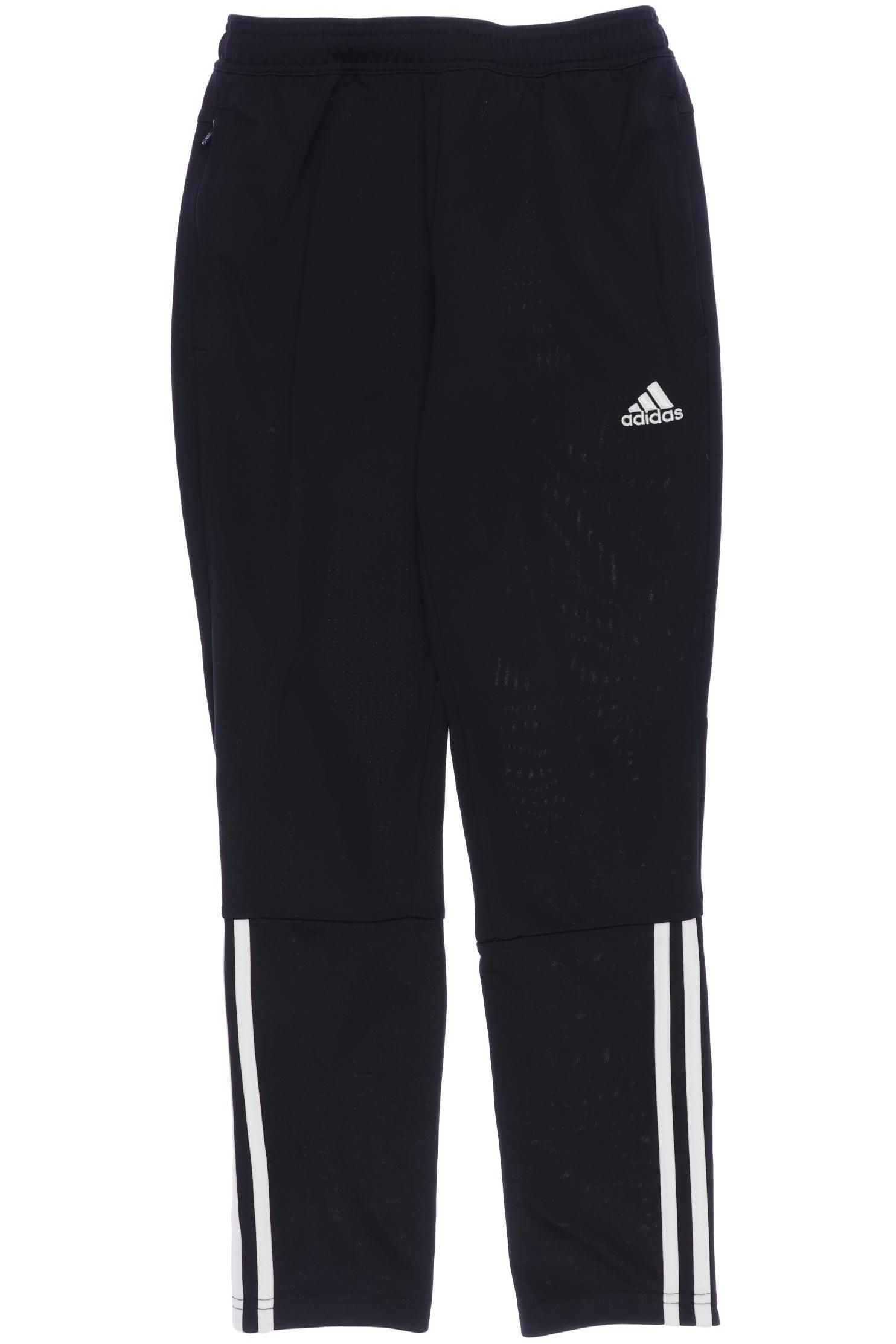 

adidas Herren Stoffhose, schwarz, Gr. 152