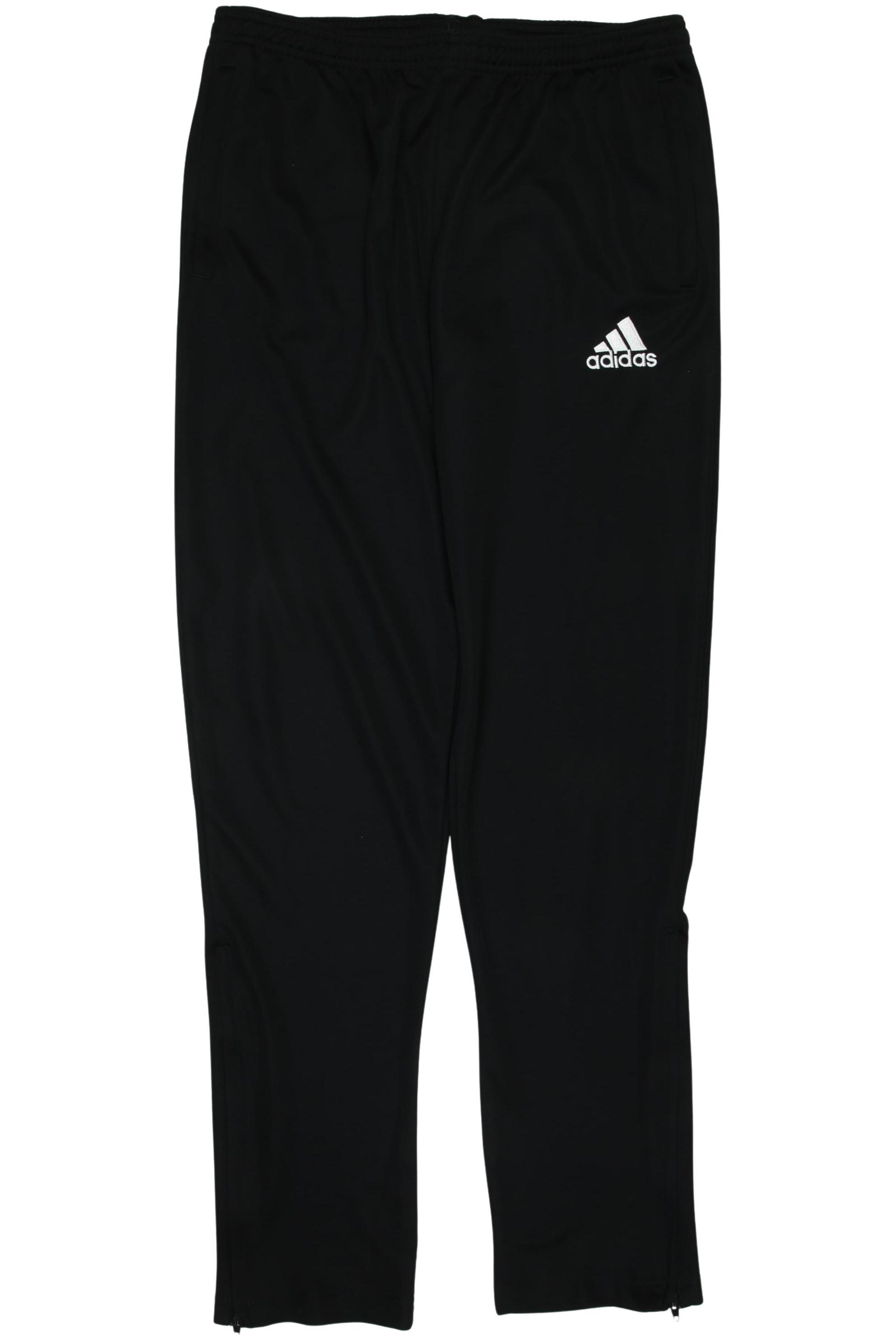 

adidas Herren Stoffhose, schwarz, Gr. 176