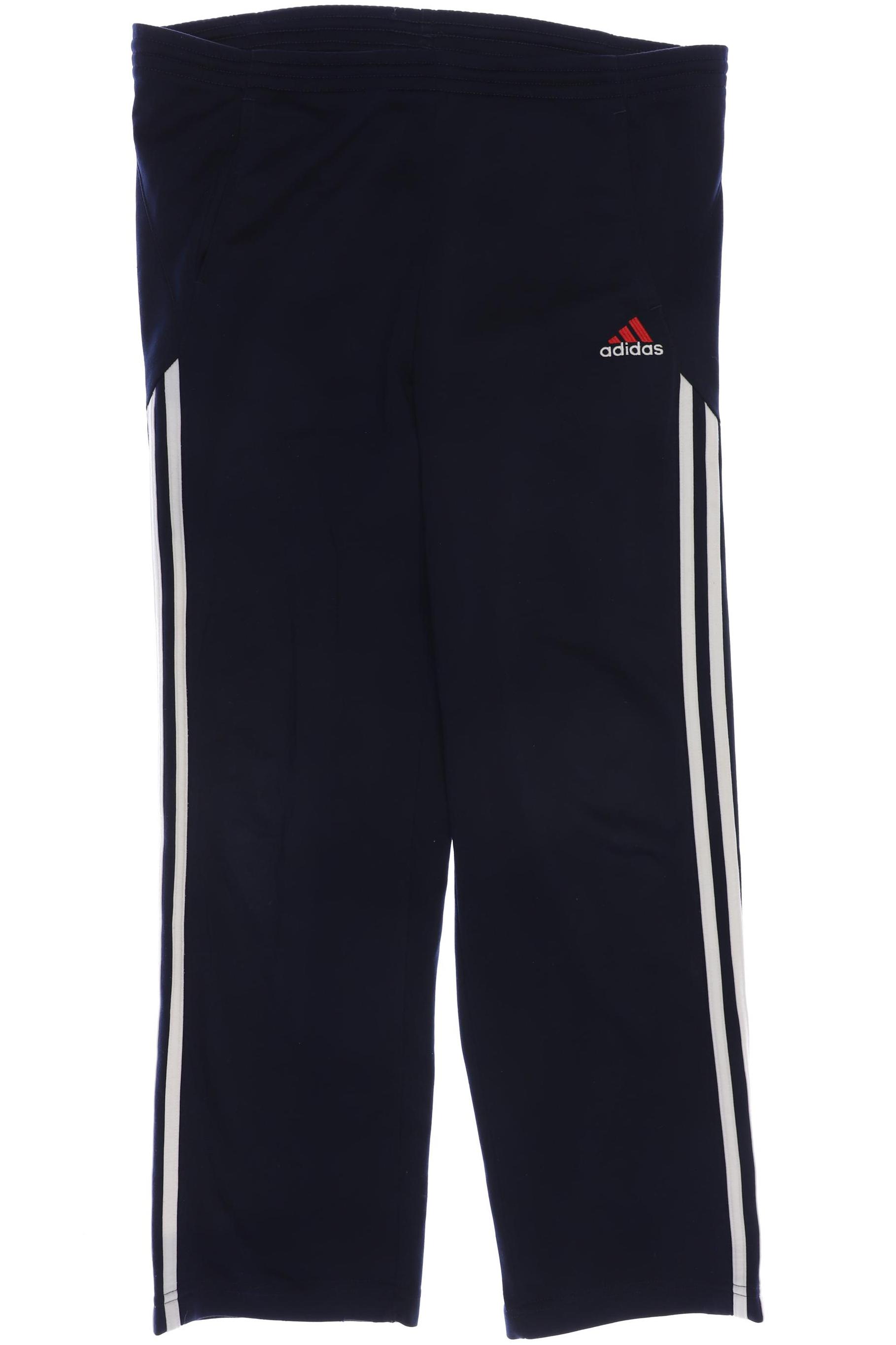 

adidas Herren Stoffhose, marineblau, Gr. 152