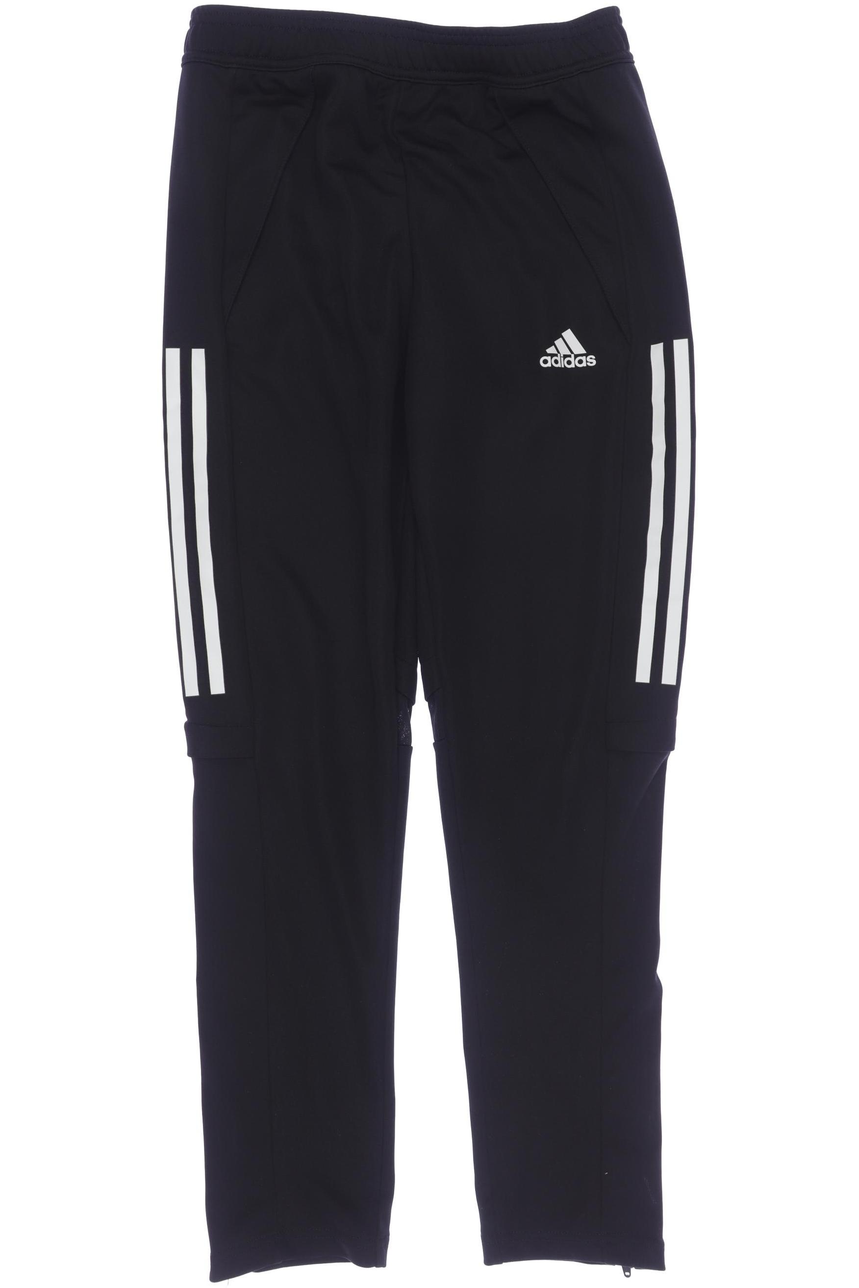 

adidas Herren Stoffhose, schwarz, Gr. 152