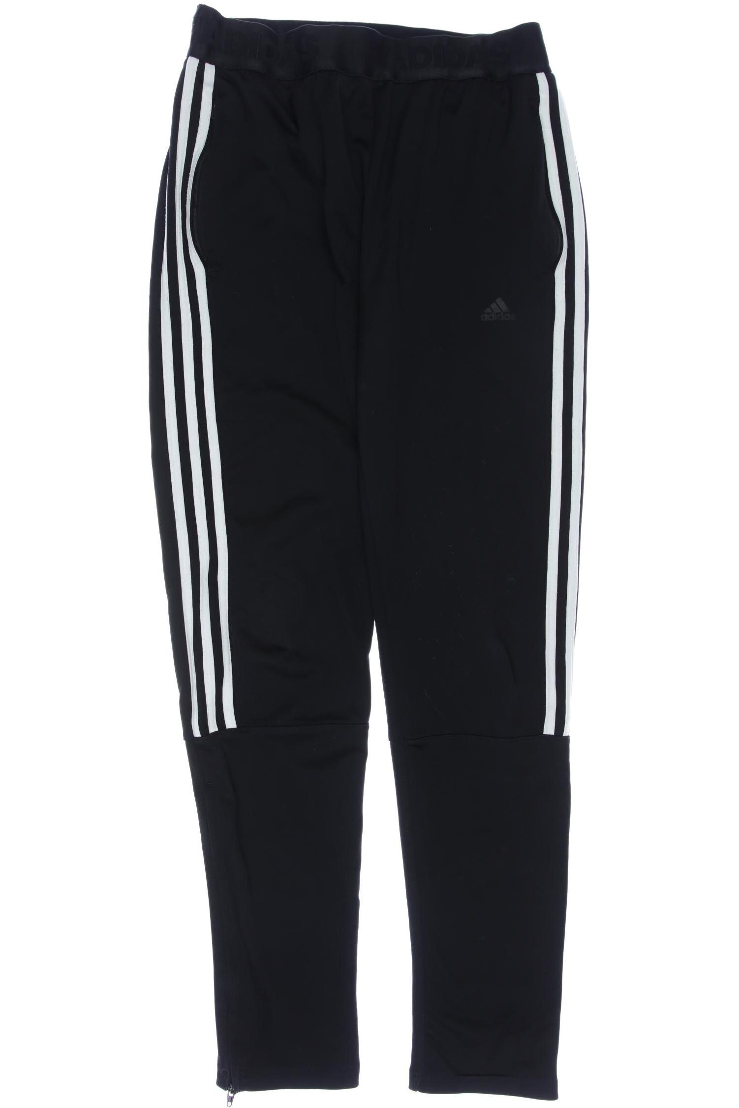 

adidas Herren Stoffhose, schwarz, Gr. 176