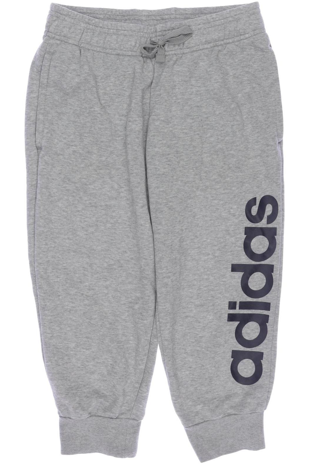 

adidas Herren Stoffhose, grau, Gr. 152