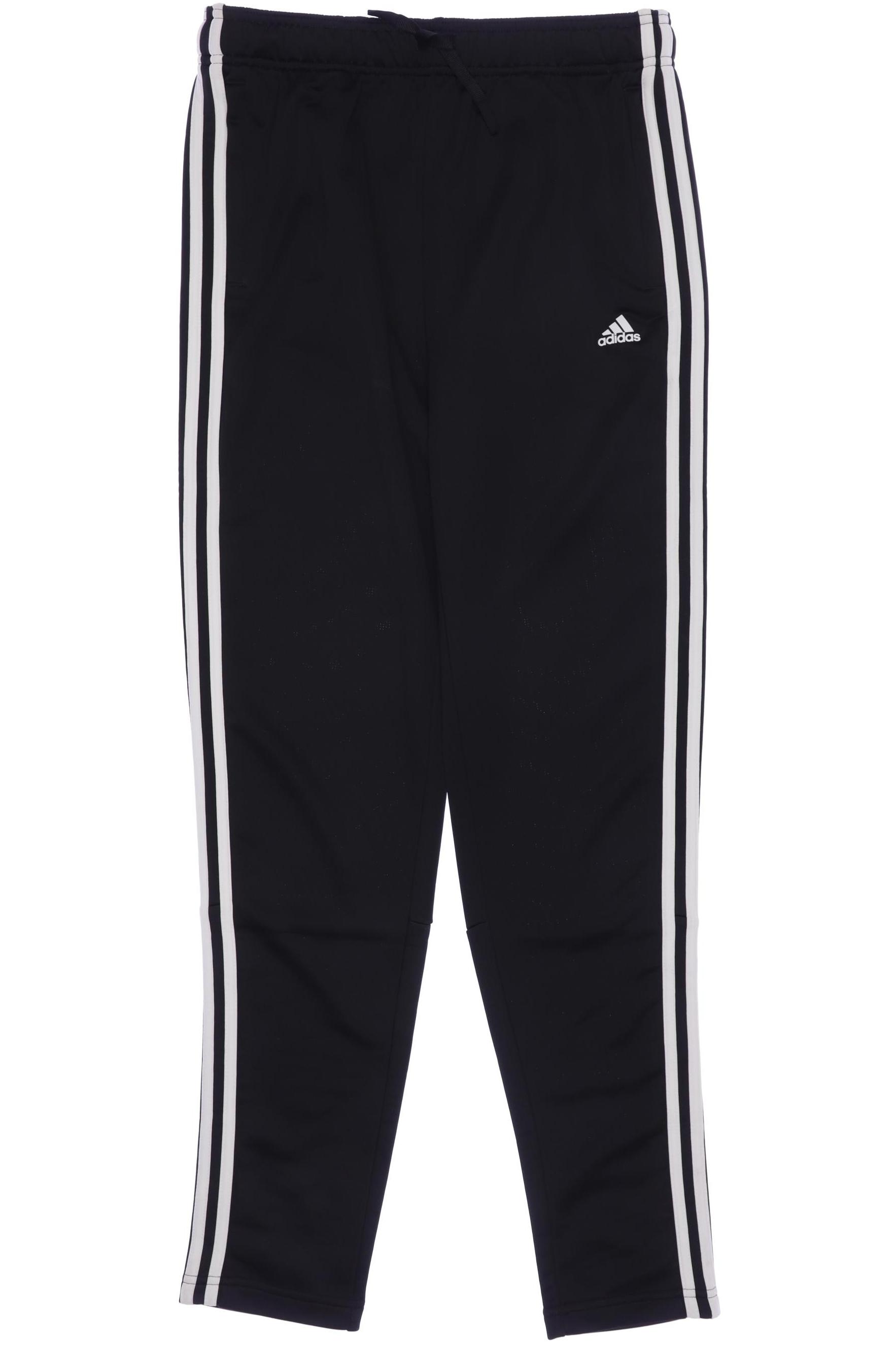 

adidas Herren Stoffhose, schwarz, Gr. 176