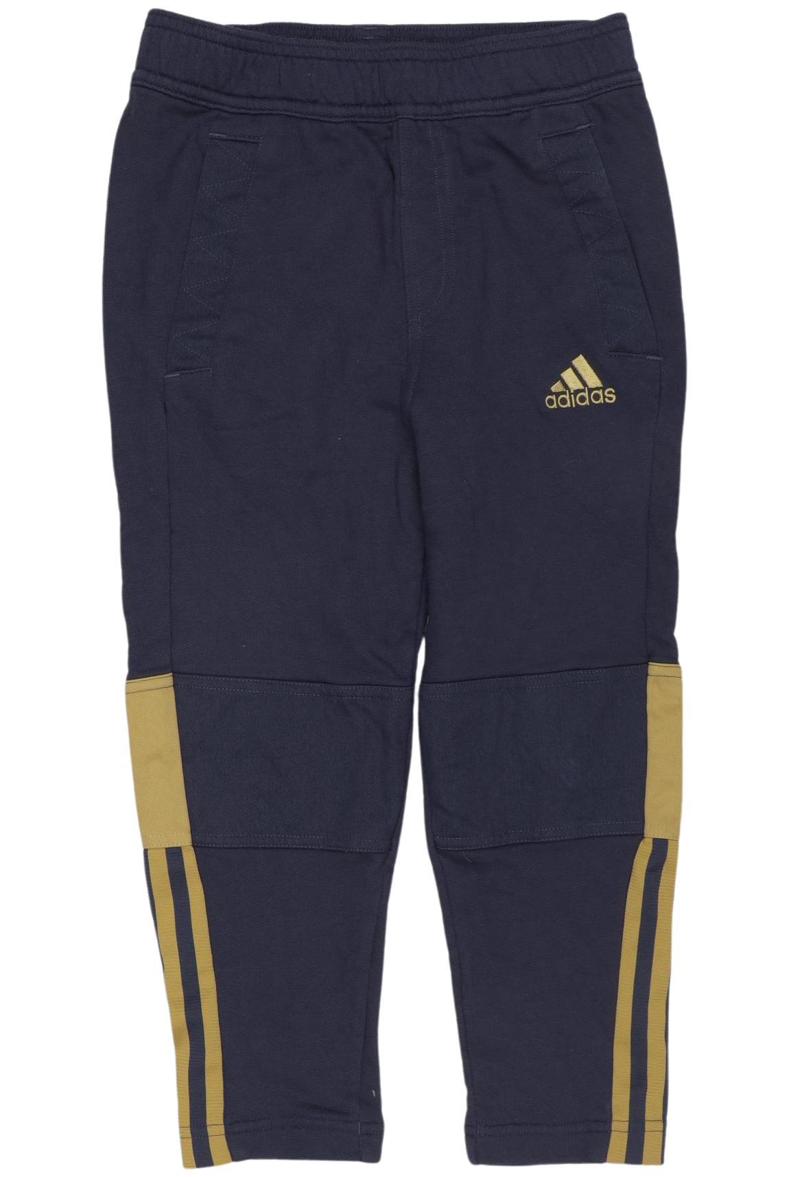 

adidas Jungen Stoffhose, marineblau, Gr. 140