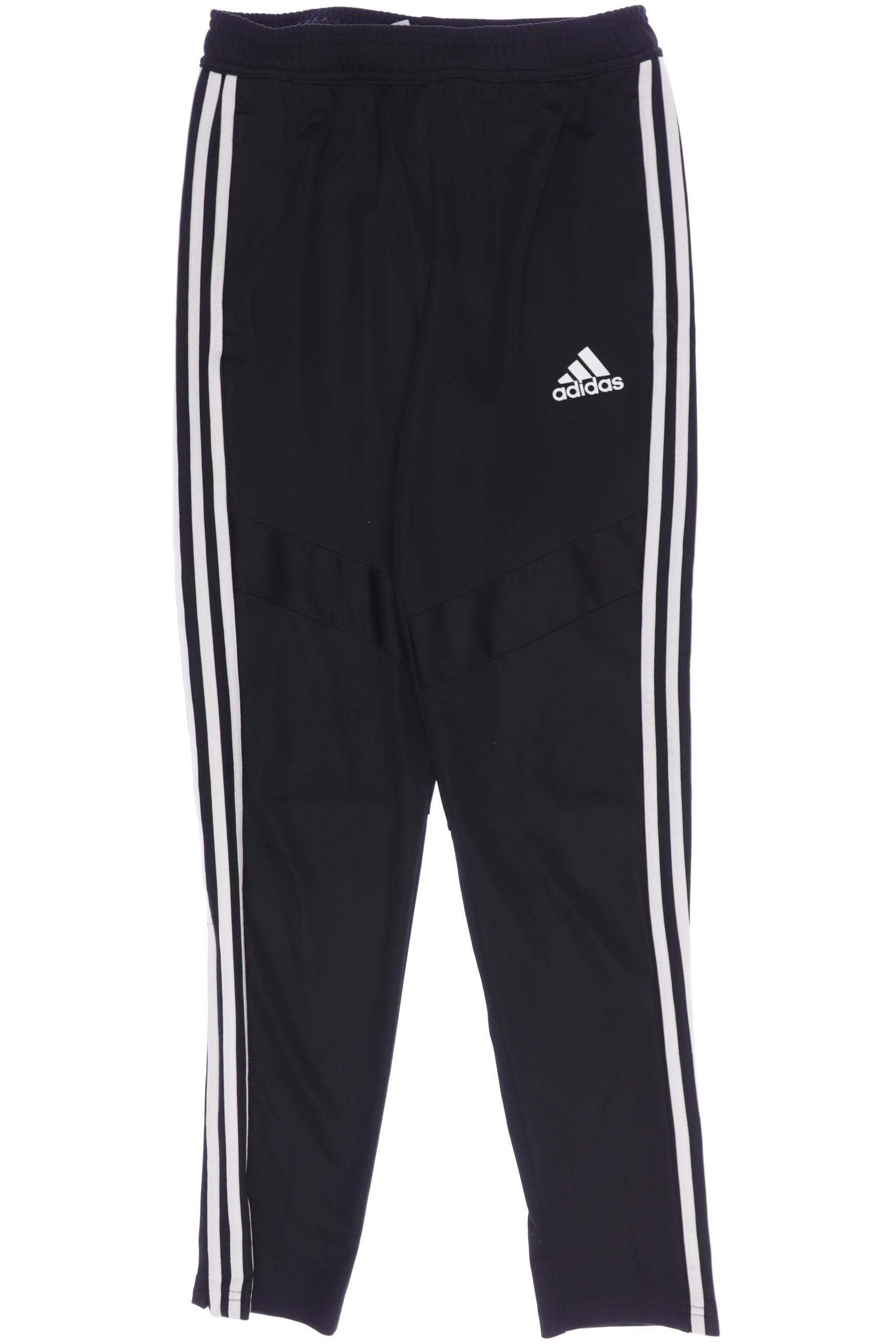 

adidas Herren Stoffhose, schwarz, Gr. 164