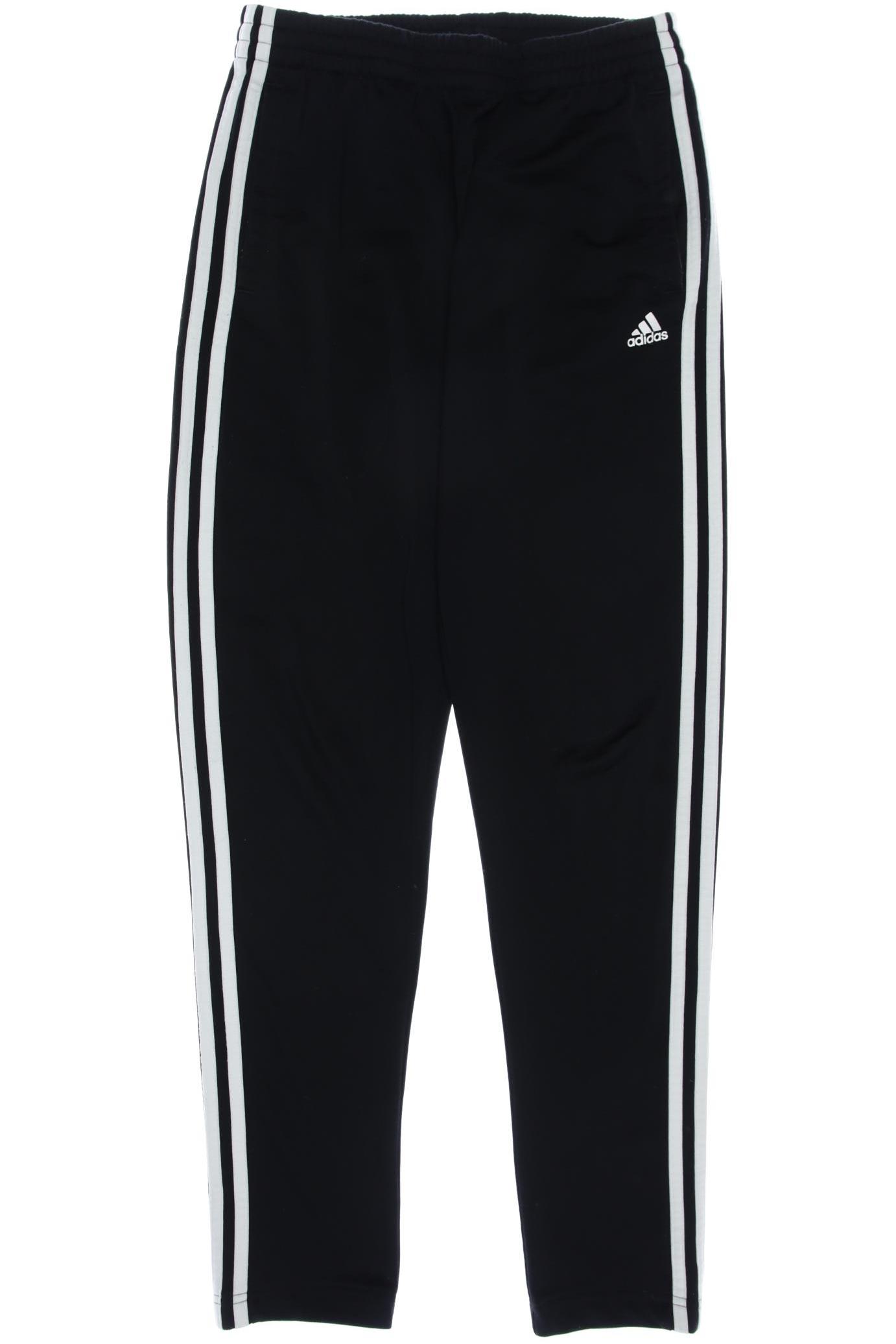 

adidas Herren Stoffhose, schwarz, Gr. 164