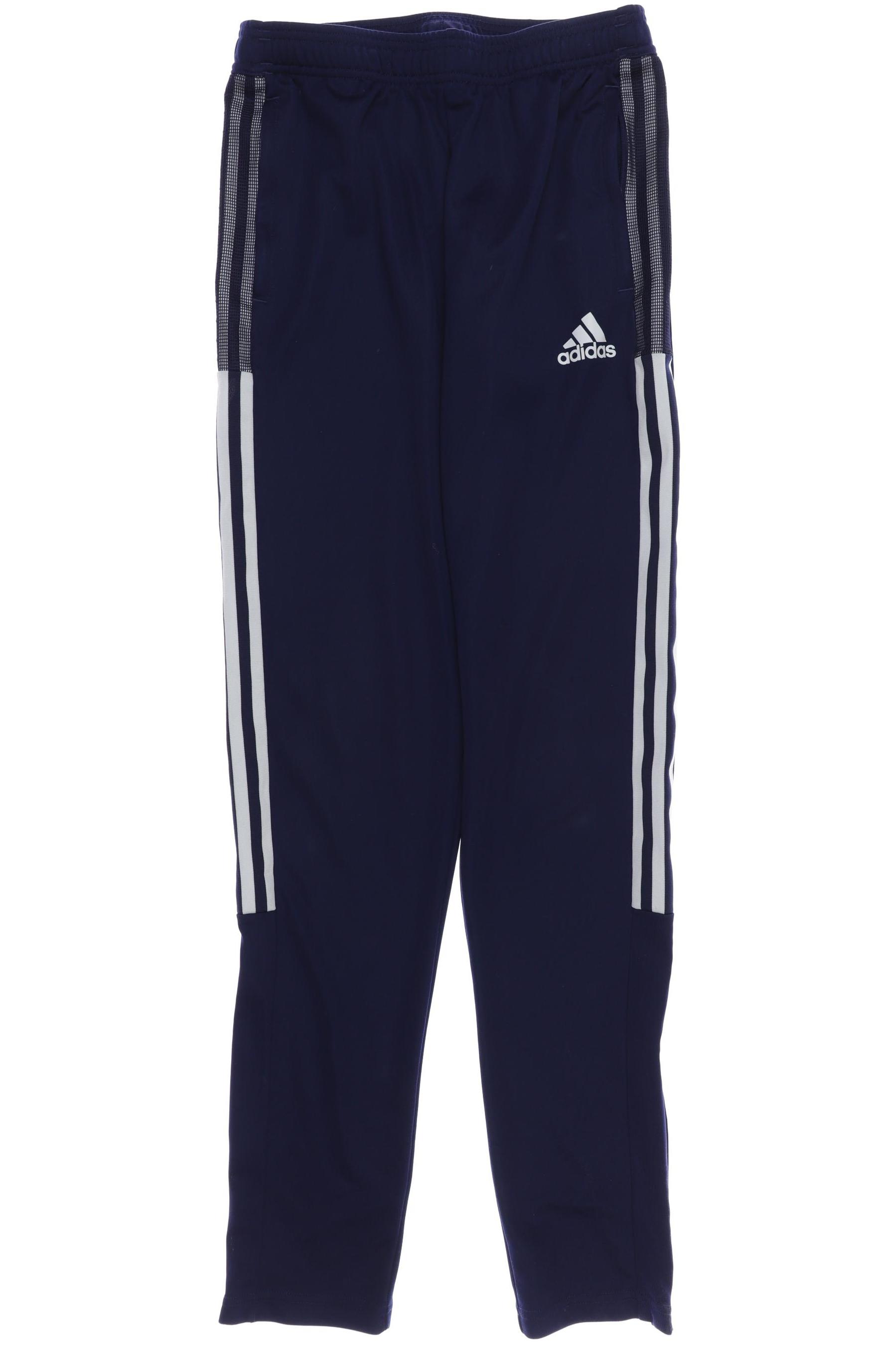 

adidas Herren Stoffhose, marineblau, Gr. 176