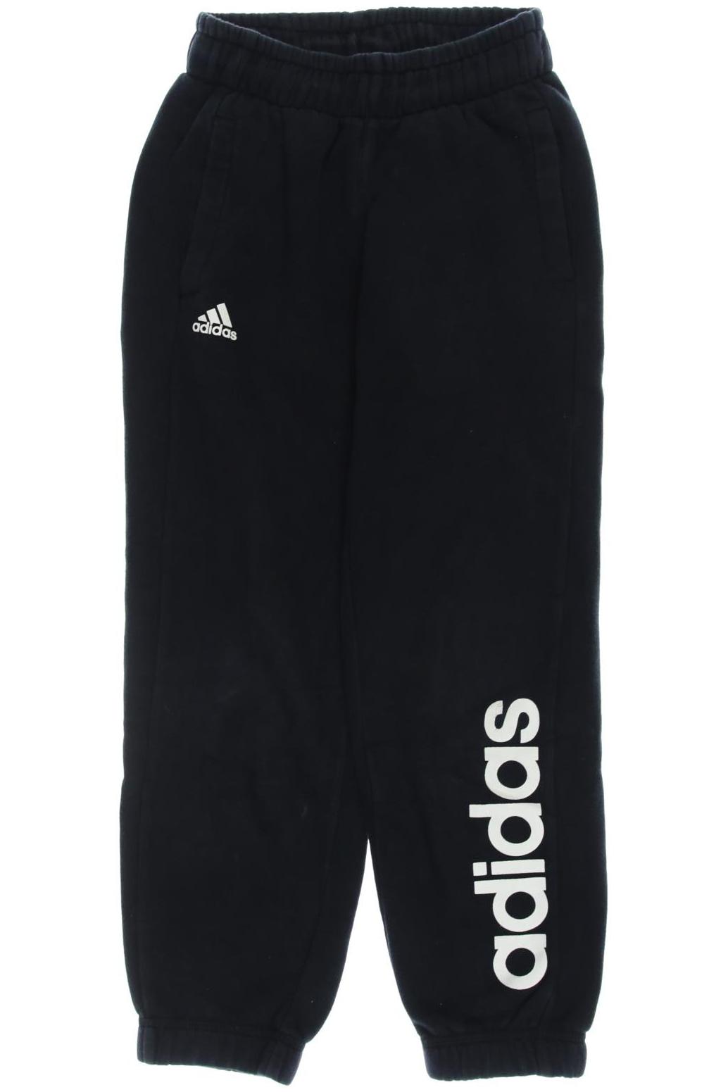 

adidas Herren Stoffhose, schwarz, Gr. 128