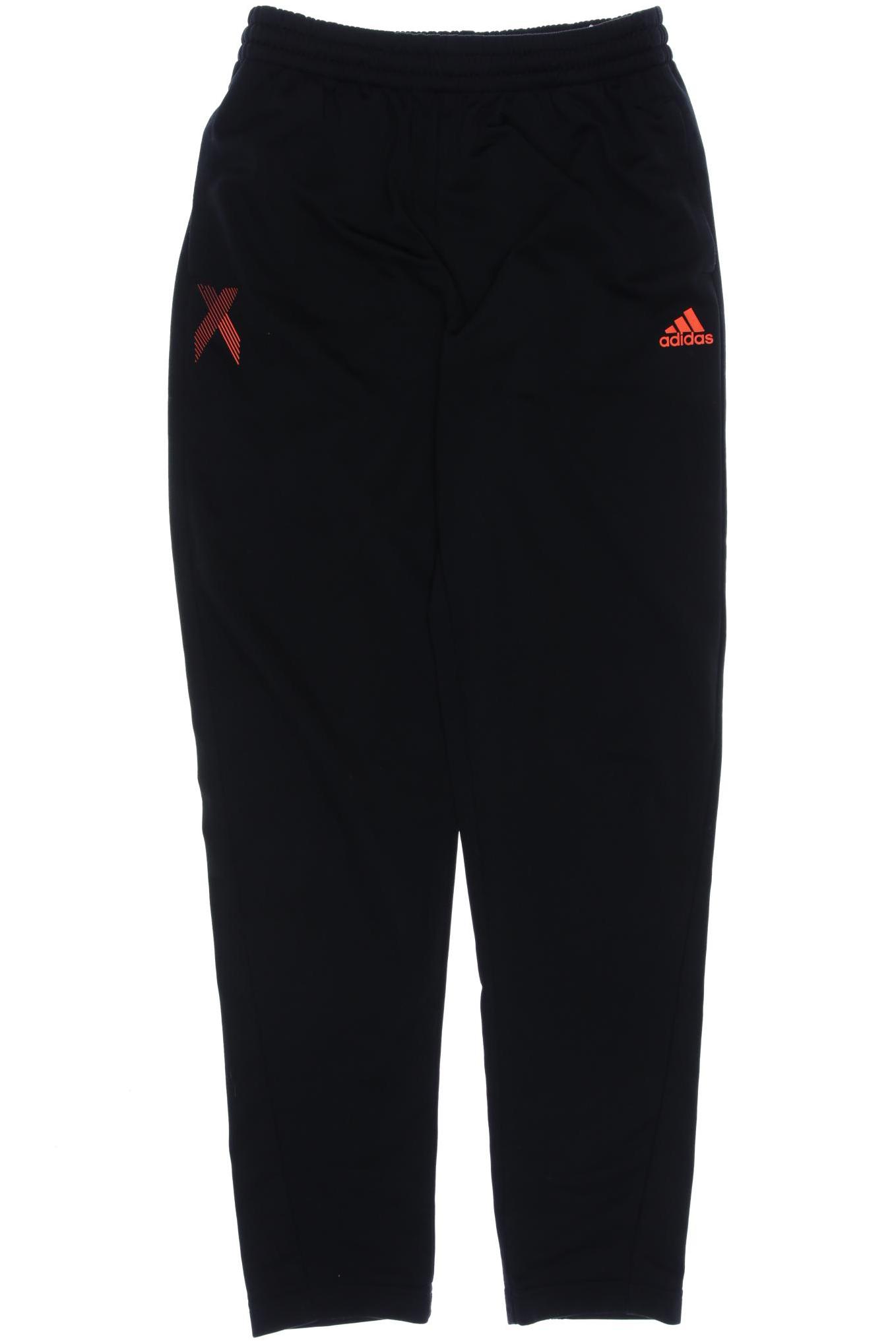 

adidas Herren Stoffhose, schwarz, Gr. 164