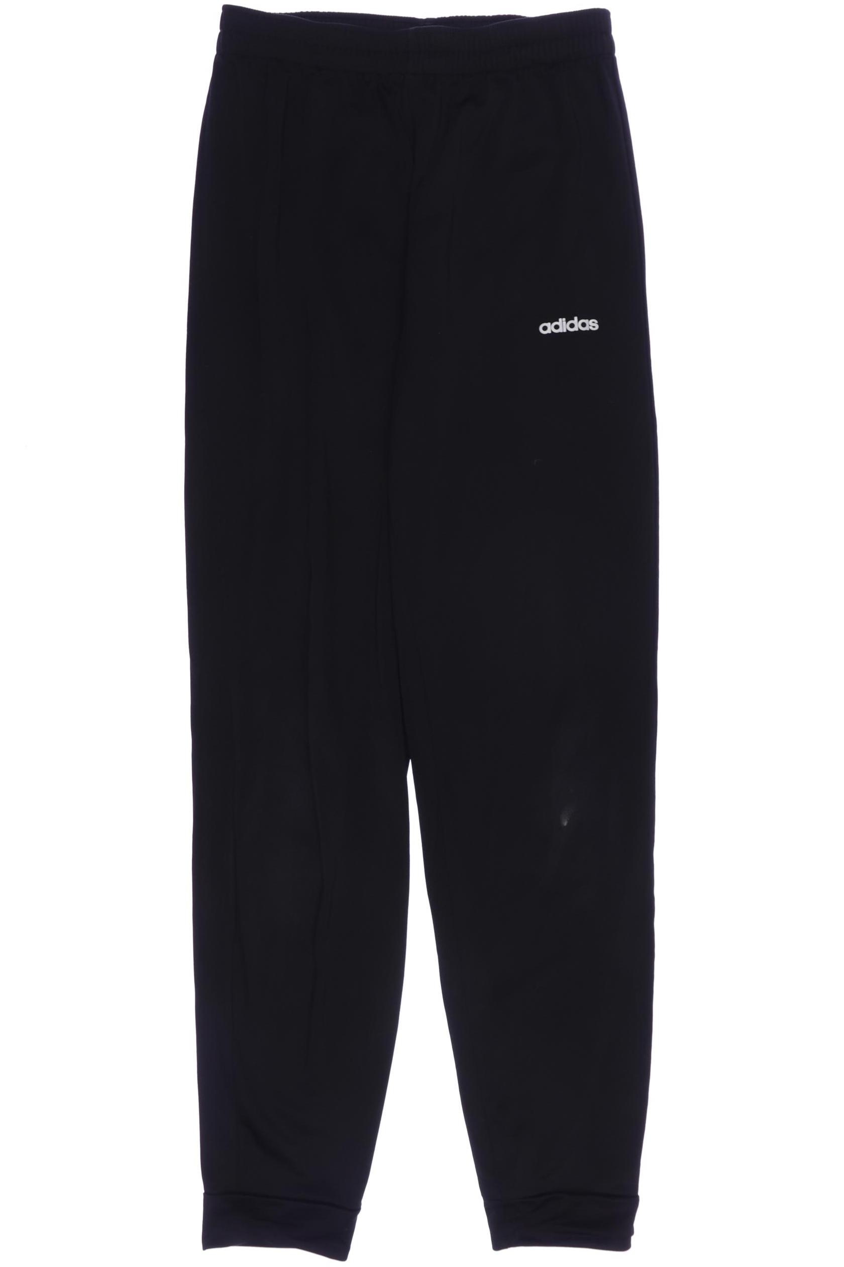 

adidas Herren Stoffhose, schwarz, Gr. 164
