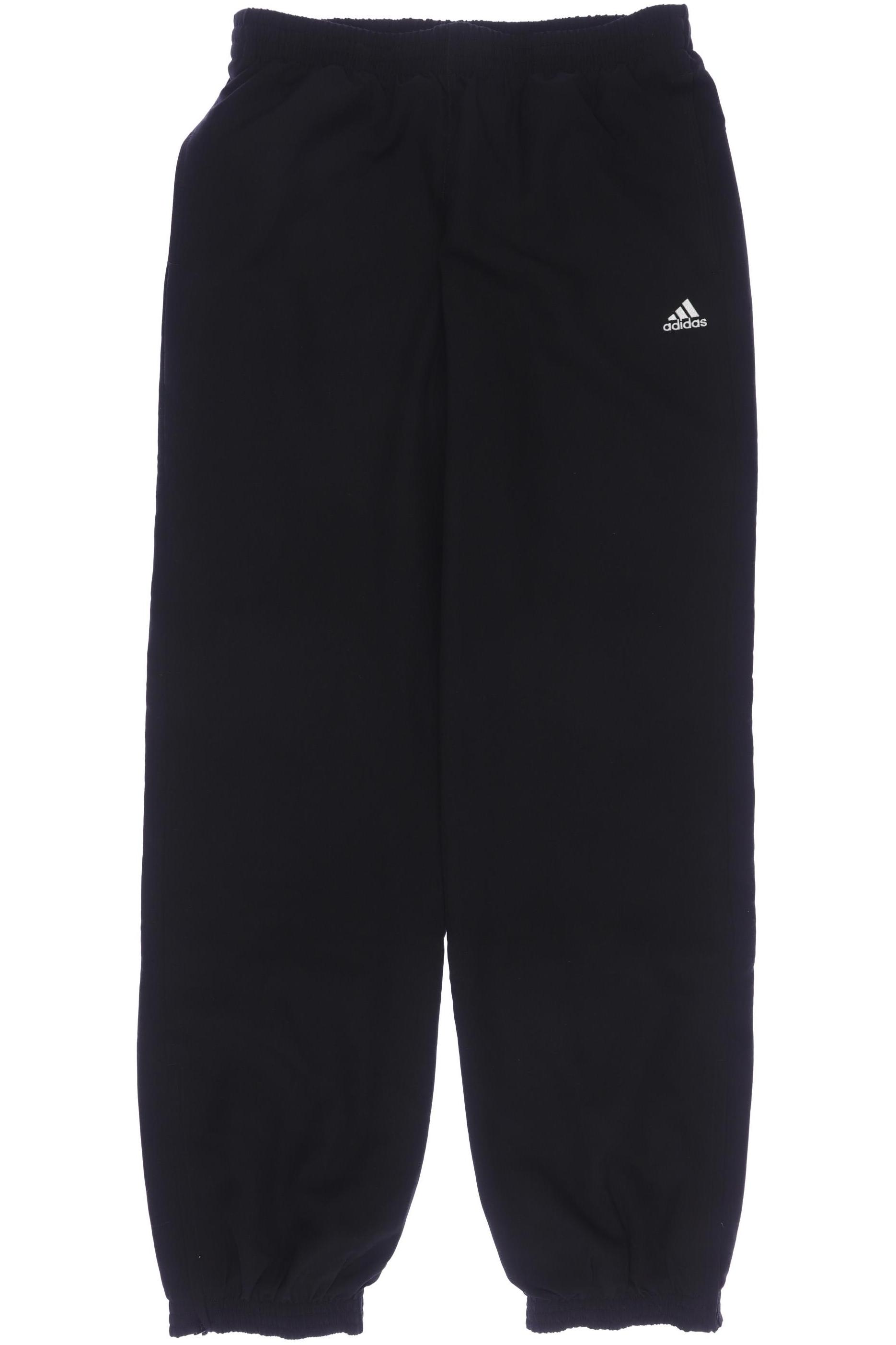 

adidas Herren Stoffhose, schwarz, Gr. 176