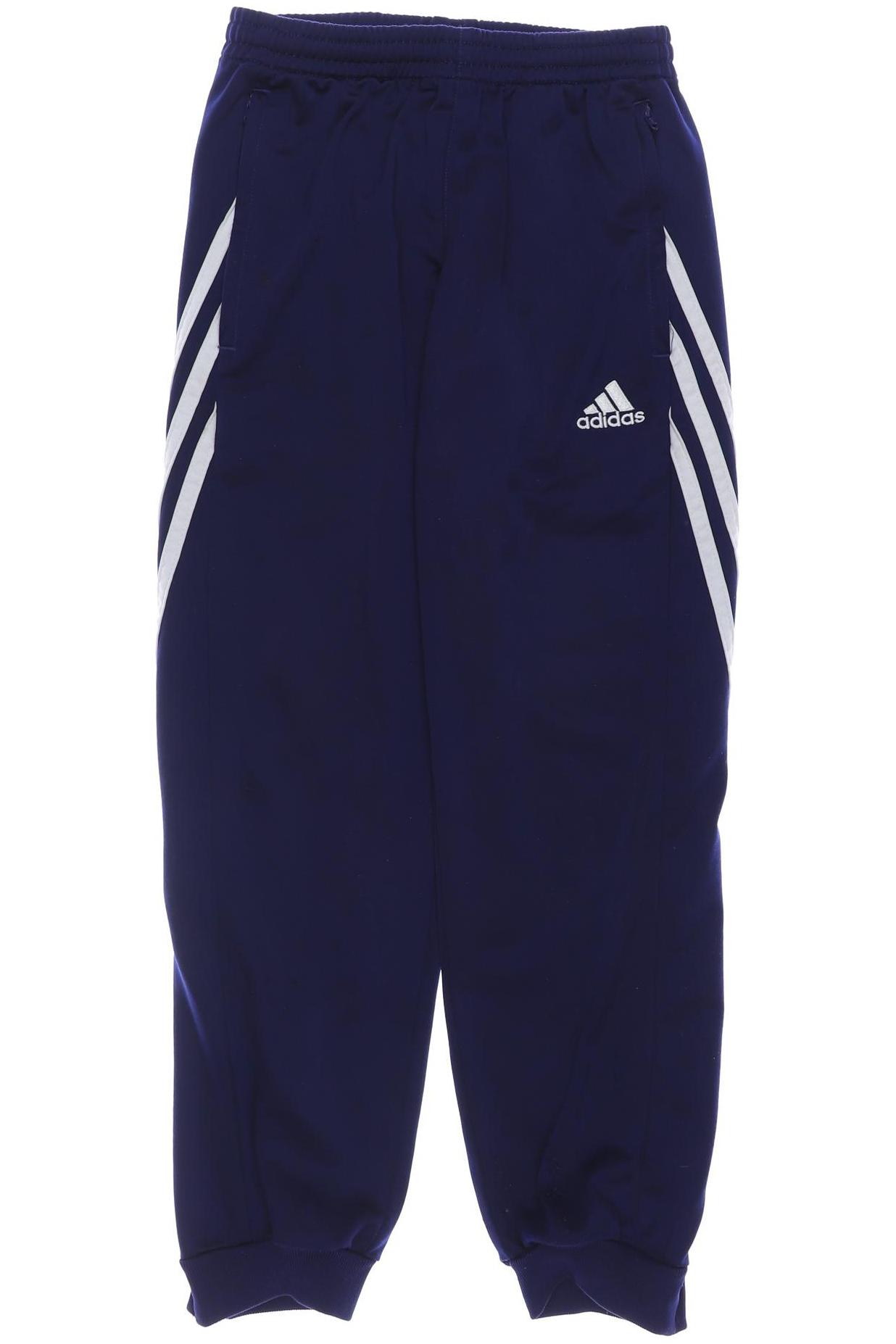 

adidas Herren Stoffhose, marineblau, Gr. 140