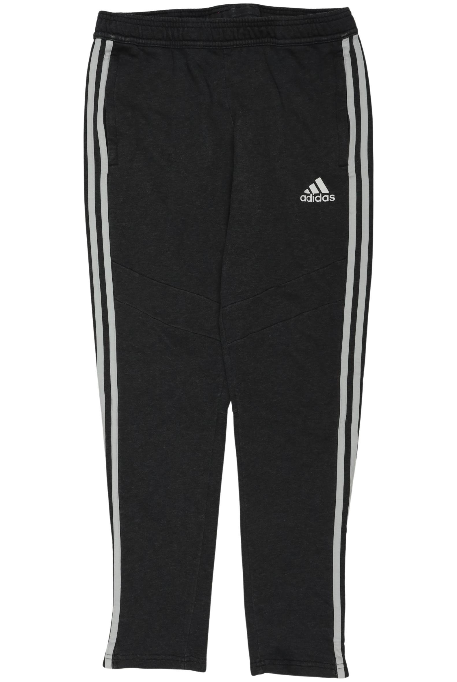 

adidas Jungen Stoffhose, grau, Gr. 164