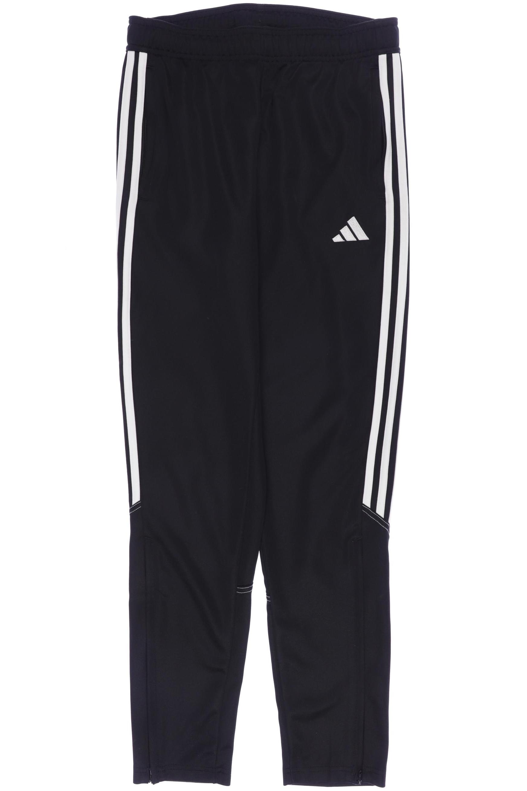 

adidas Herren Stoffhose, schwarz, Gr. 164