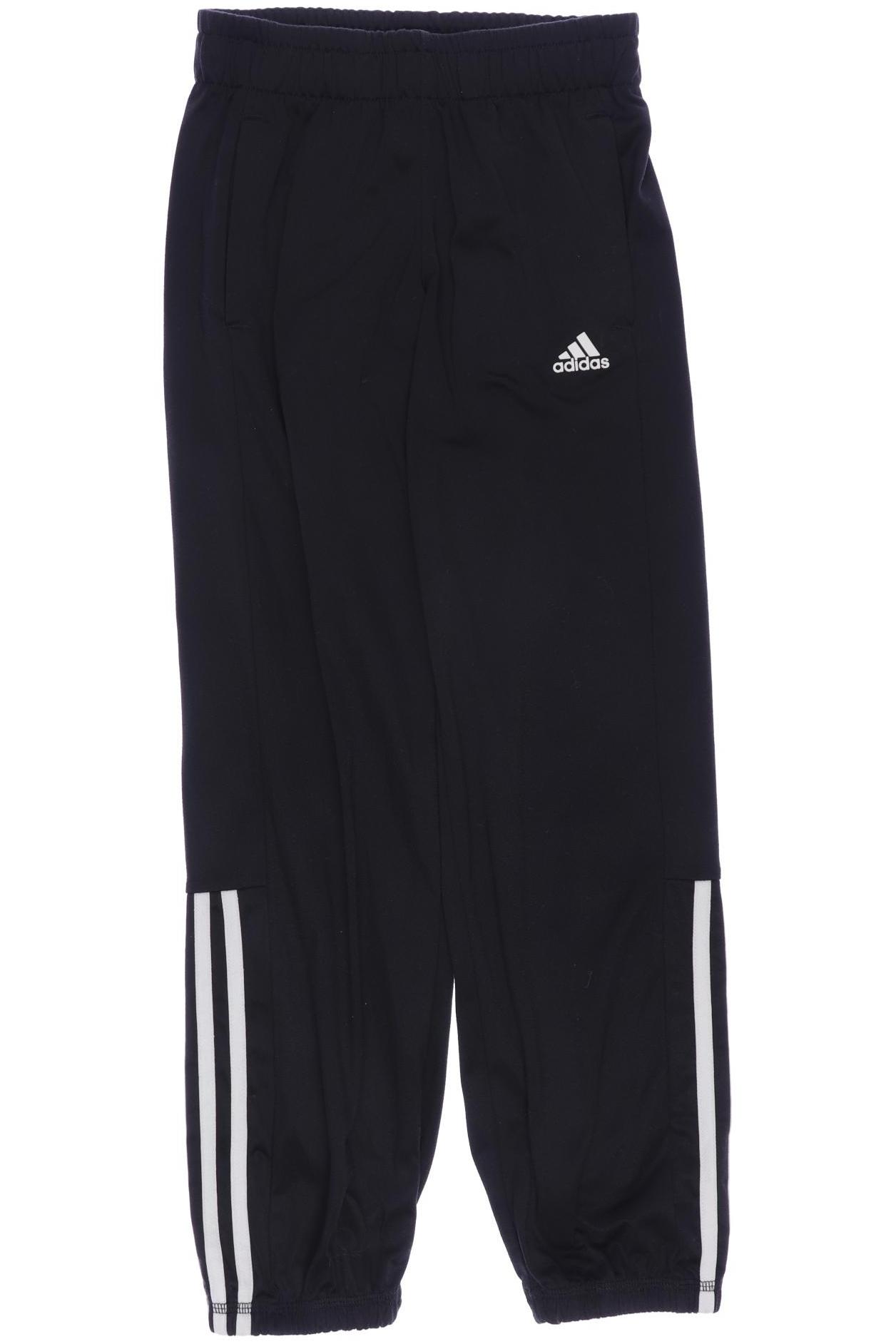 

adidas Herren Stoffhose, schwarz, Gr. 140