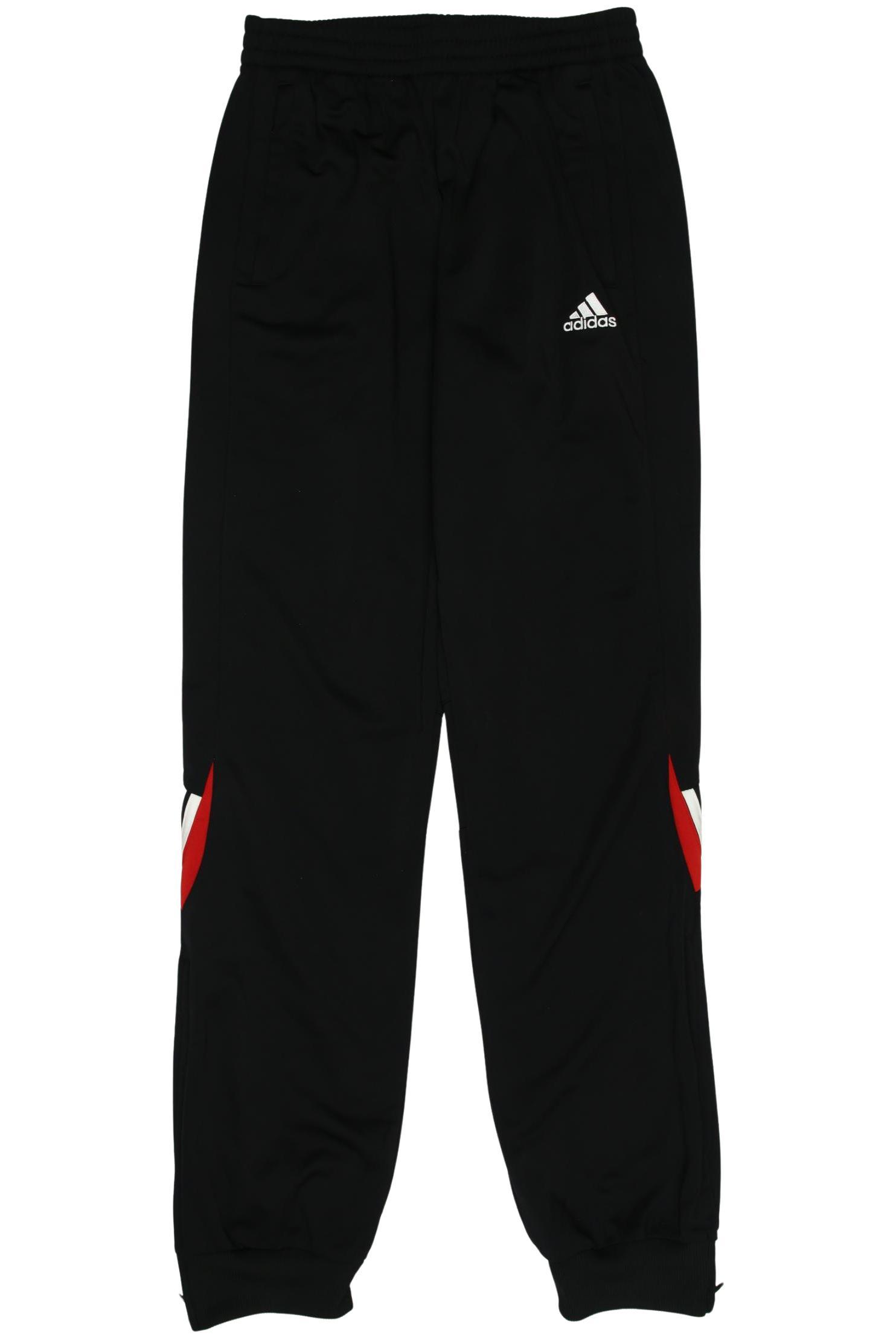 

adidas Jungen Stoffhose, schwarz, Gr. 176