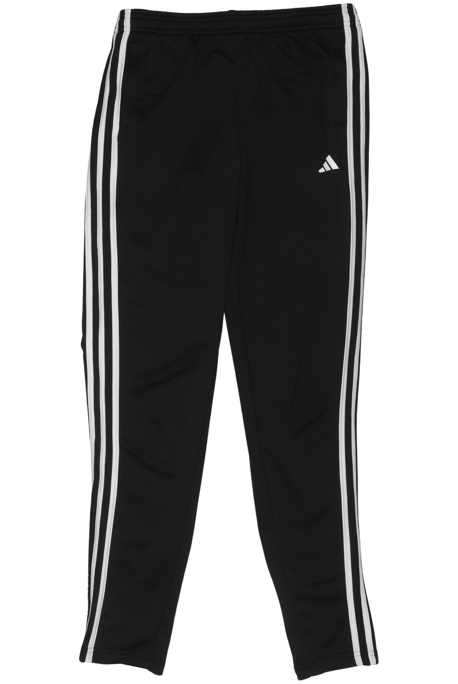

adidas Jungen Stoffhose, schwarz, Gr. 170
