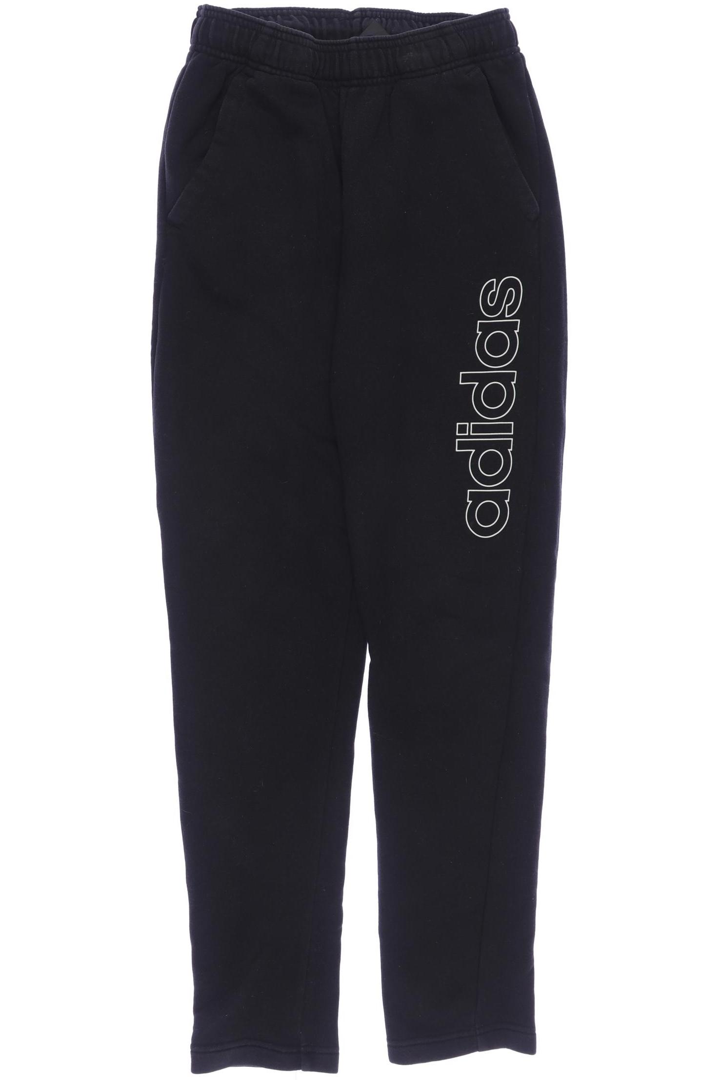 

adidas Herren Stoffhose, schwarz, Gr. 158