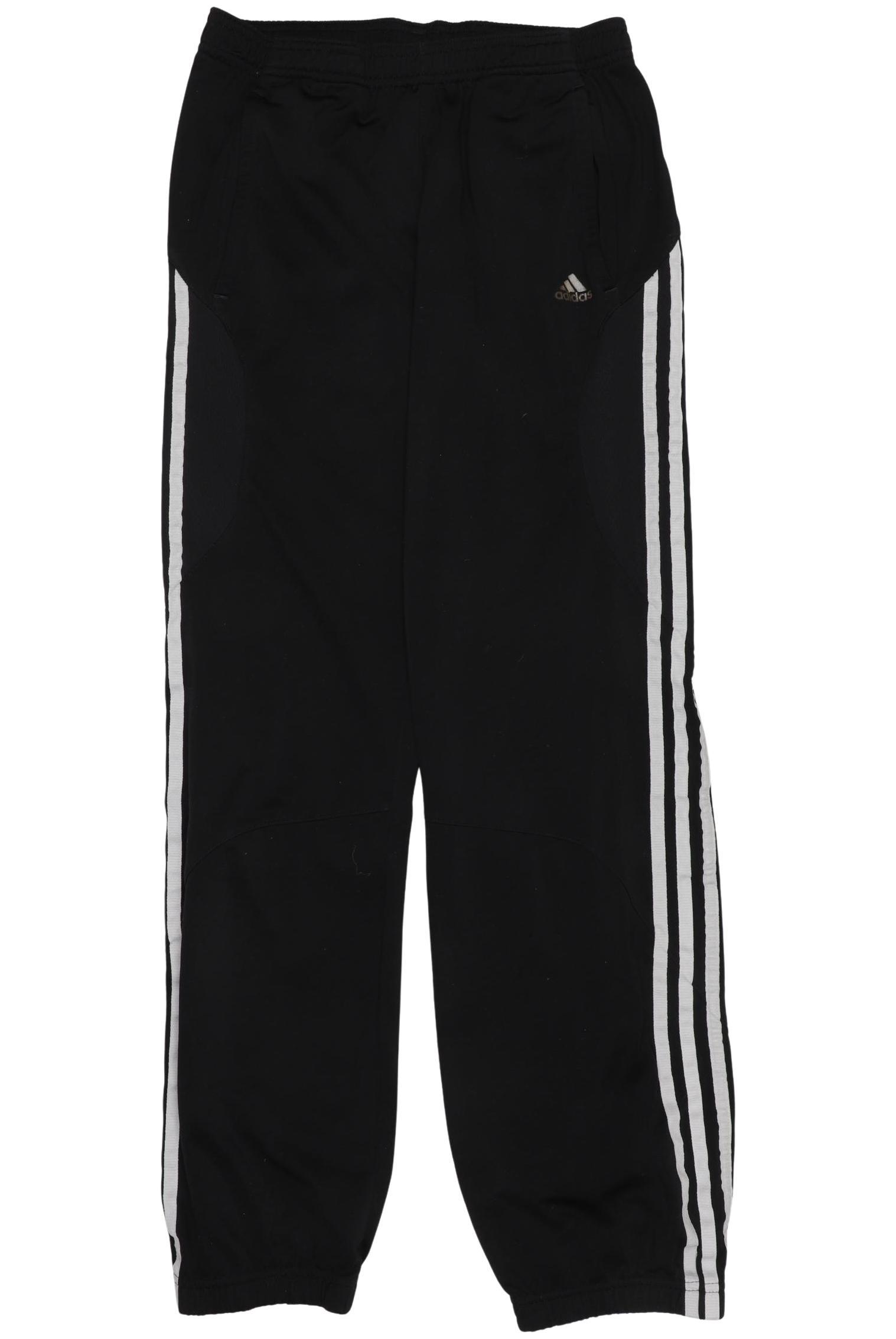 

adidas Jungen Stoffhose, schwarz, Gr. 164