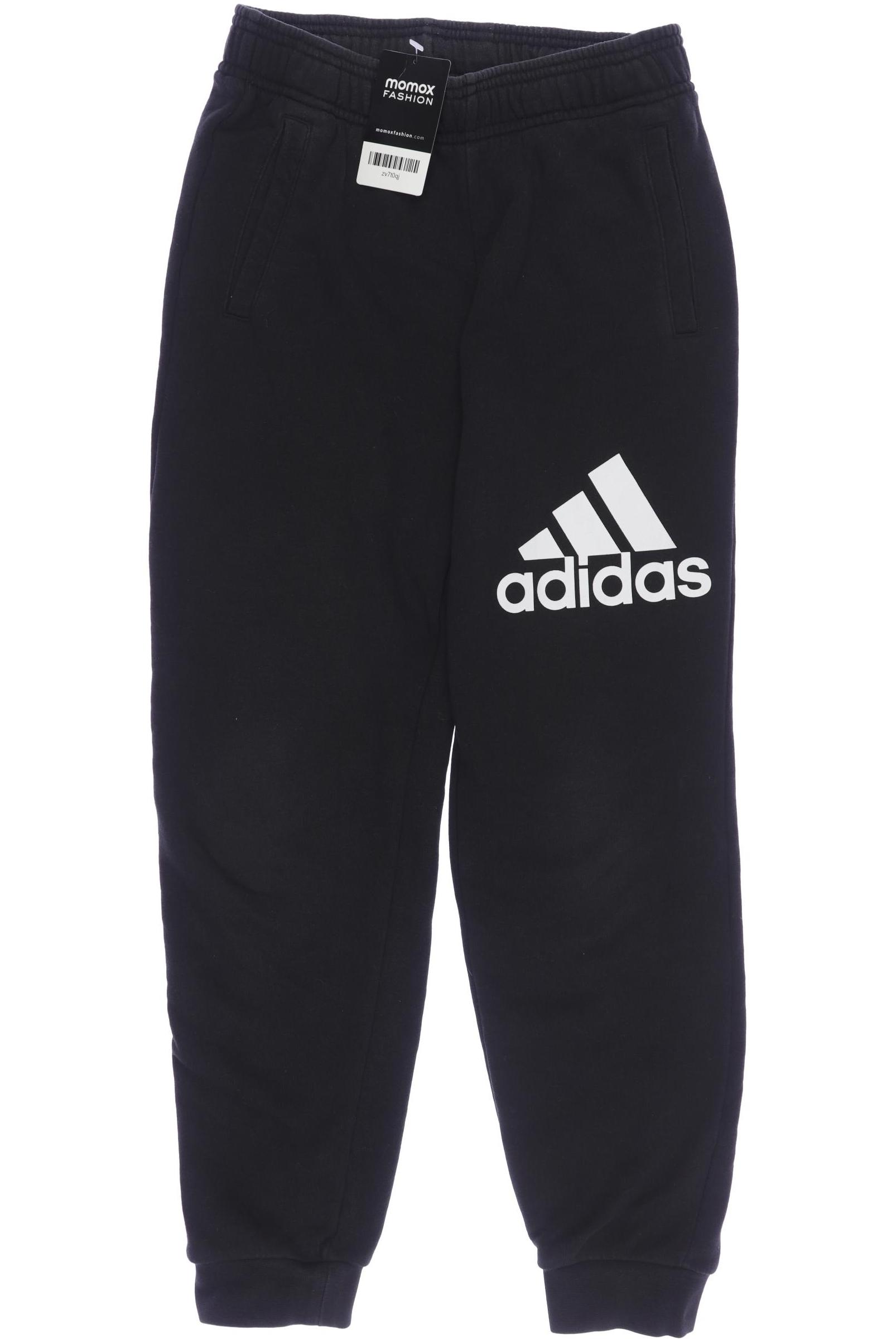 

adidas Herren Stoffhose, schwarz, Gr. 152