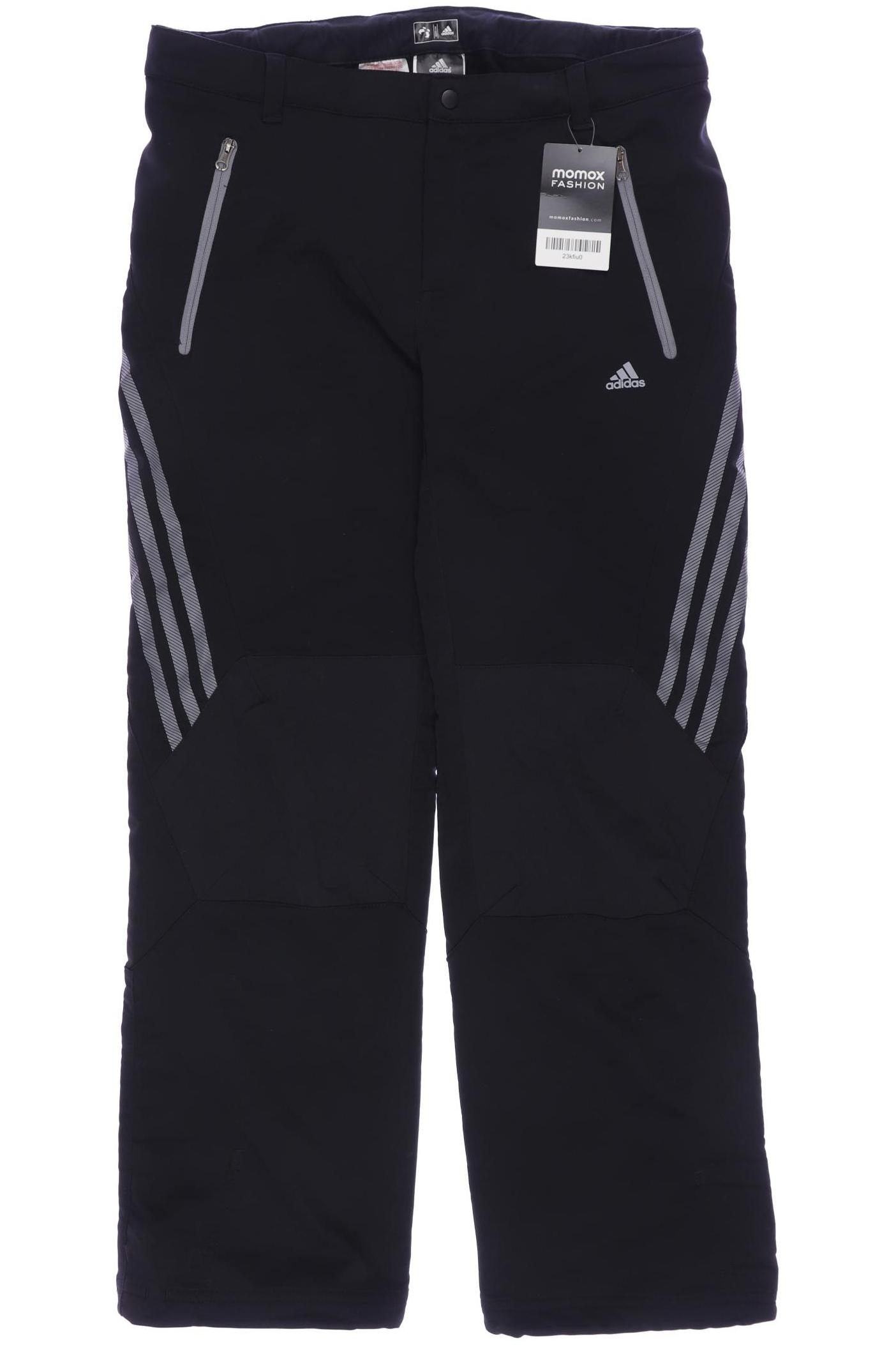 

adidas Herren Stoffhose, schwarz, Gr. 152