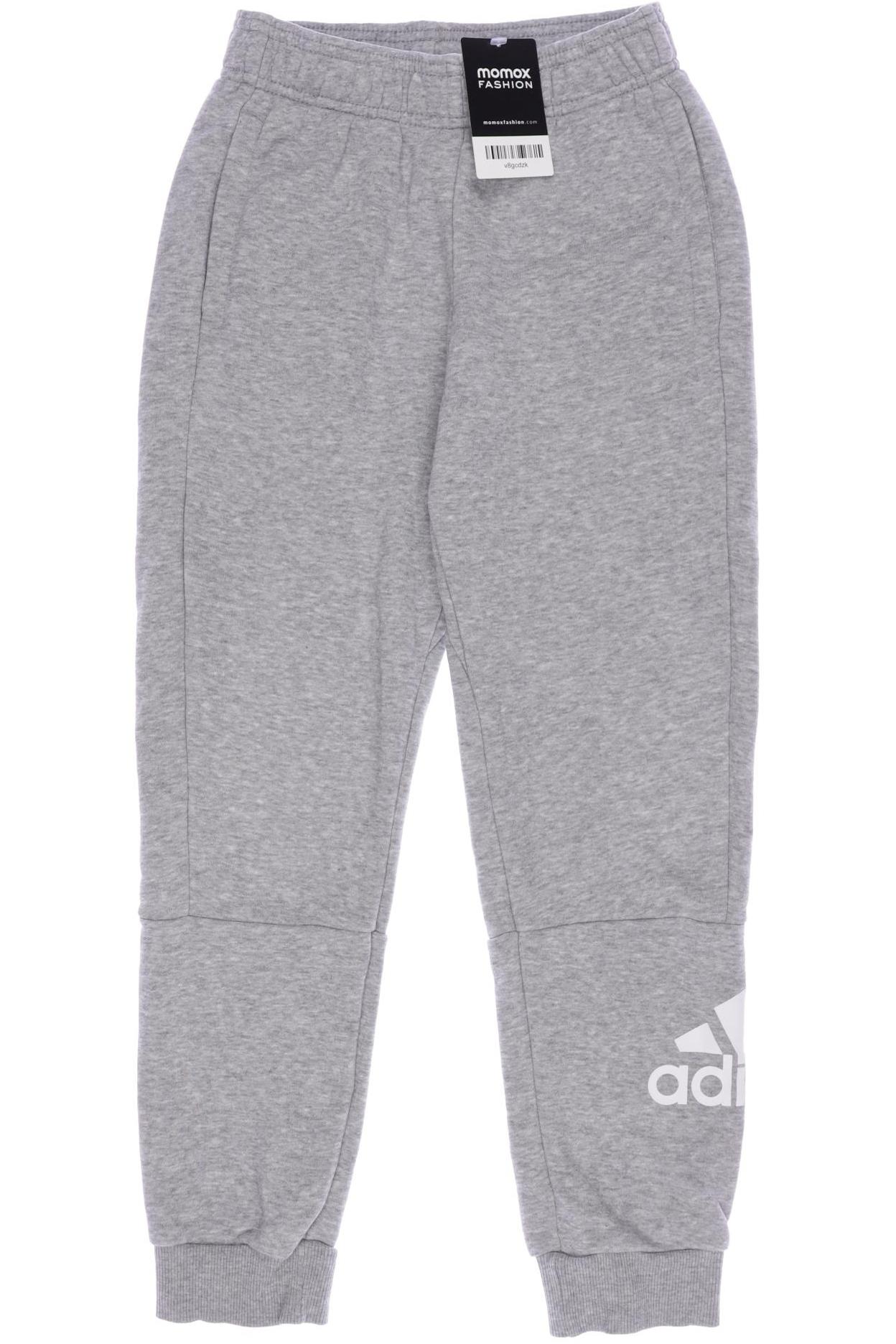 

adidas Herren Stoffhose, grau, Gr. 116