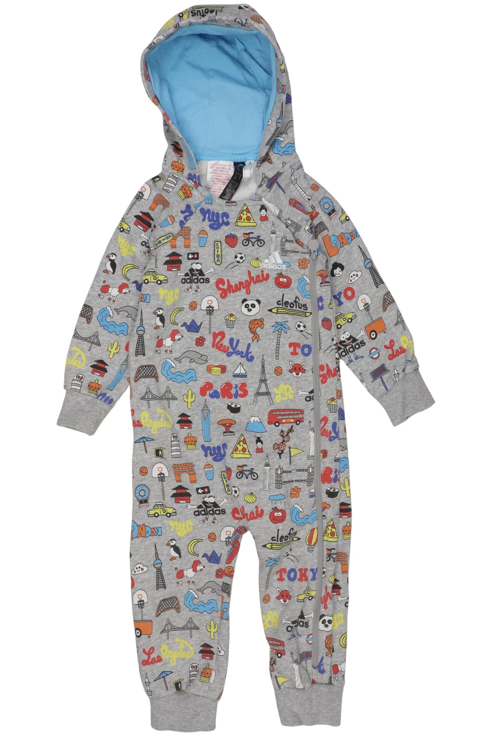 

adidas Jungen Strampler, grau, Gr. 92