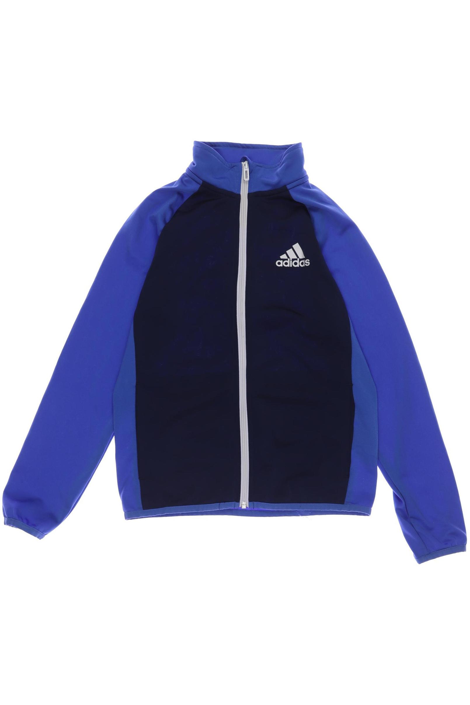 

adidas Herren Strickjacke, blau, Gr. 140