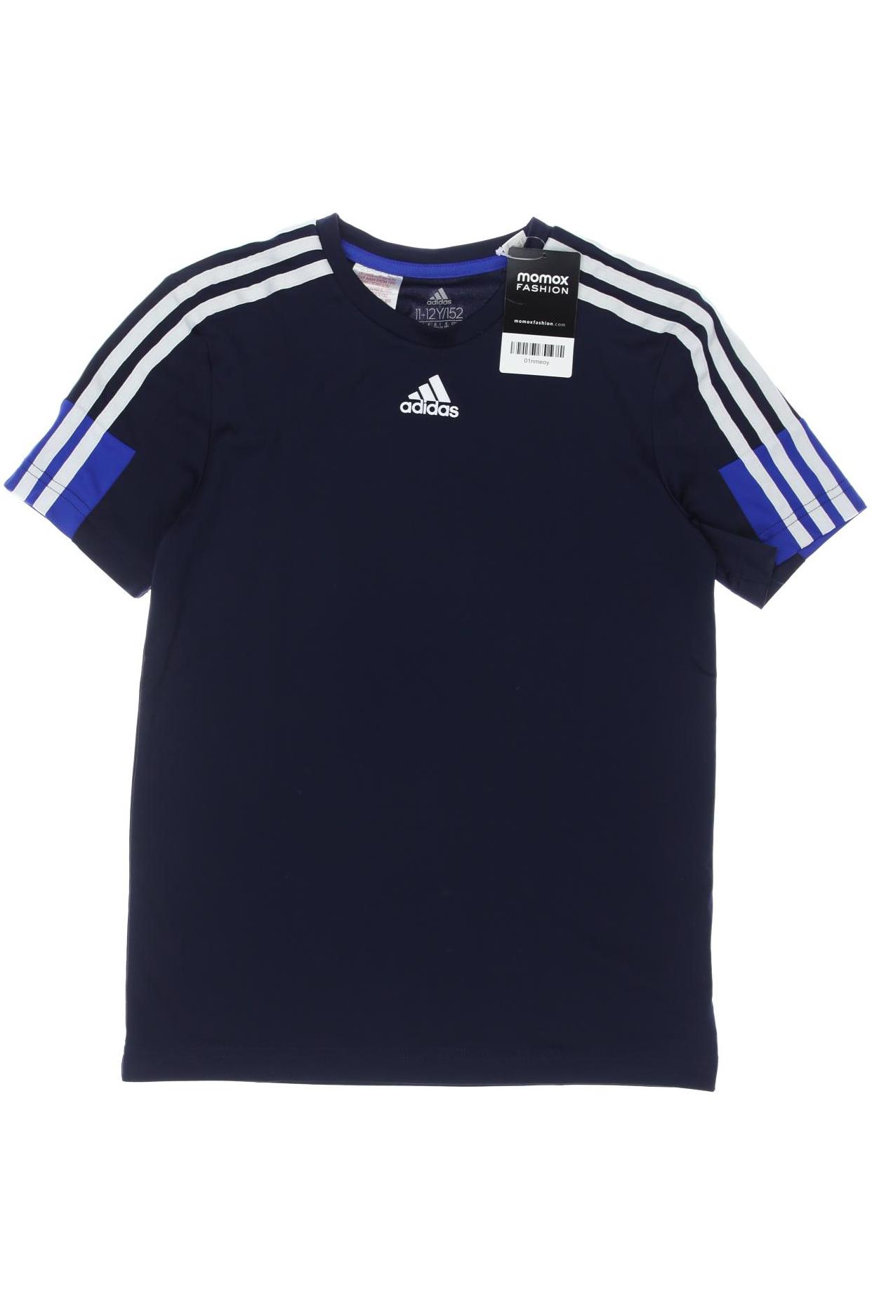 

adidas Herren T-Shirt, marineblau, Gr. 152