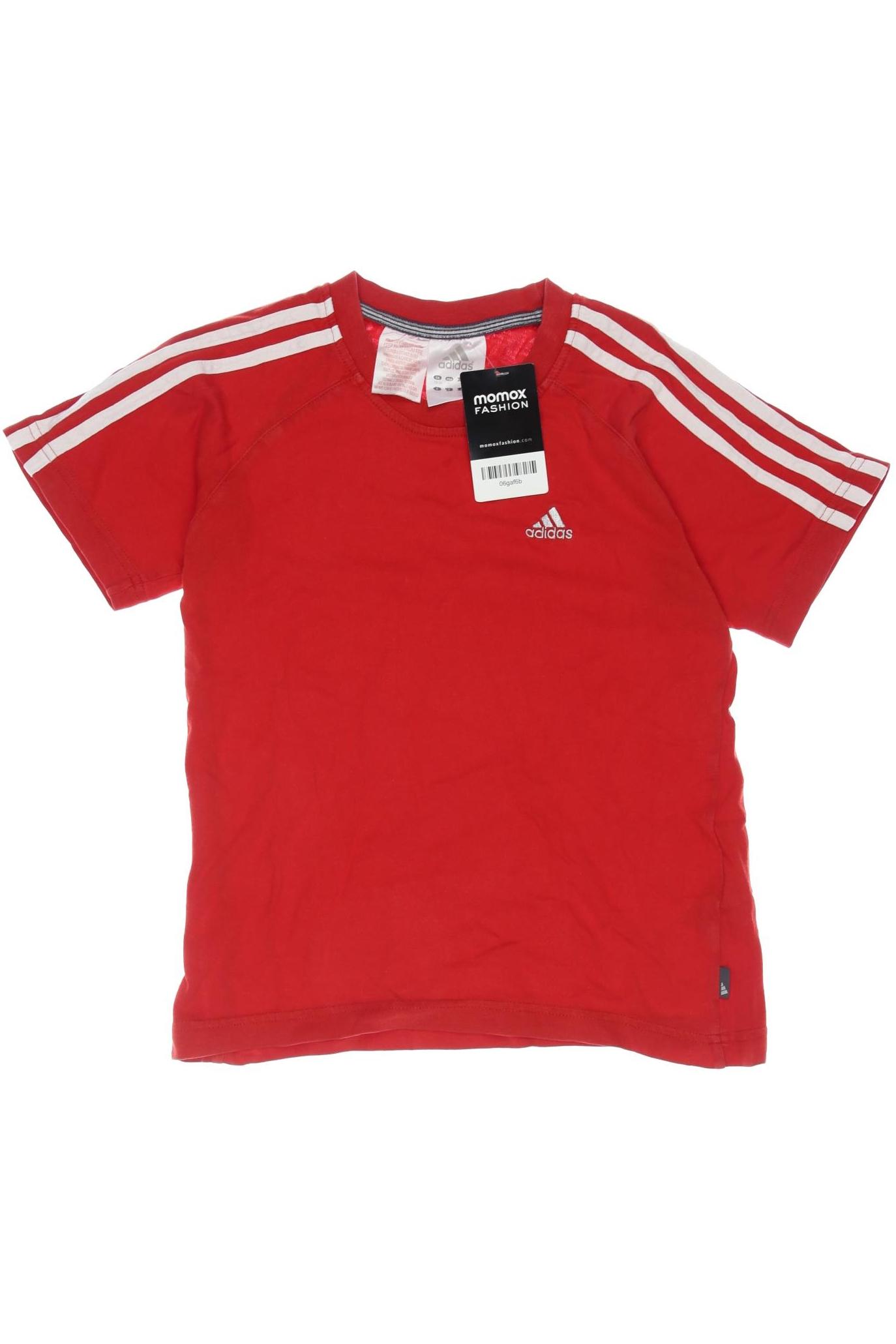 

adidas Herren T-Shirt, rot, Gr. 140