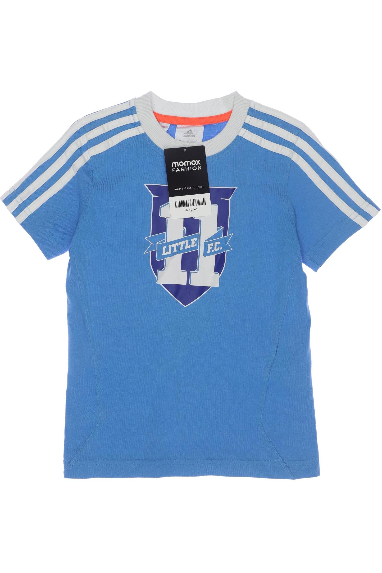

adidas Herren T-Shirt, blau, Gr. 110