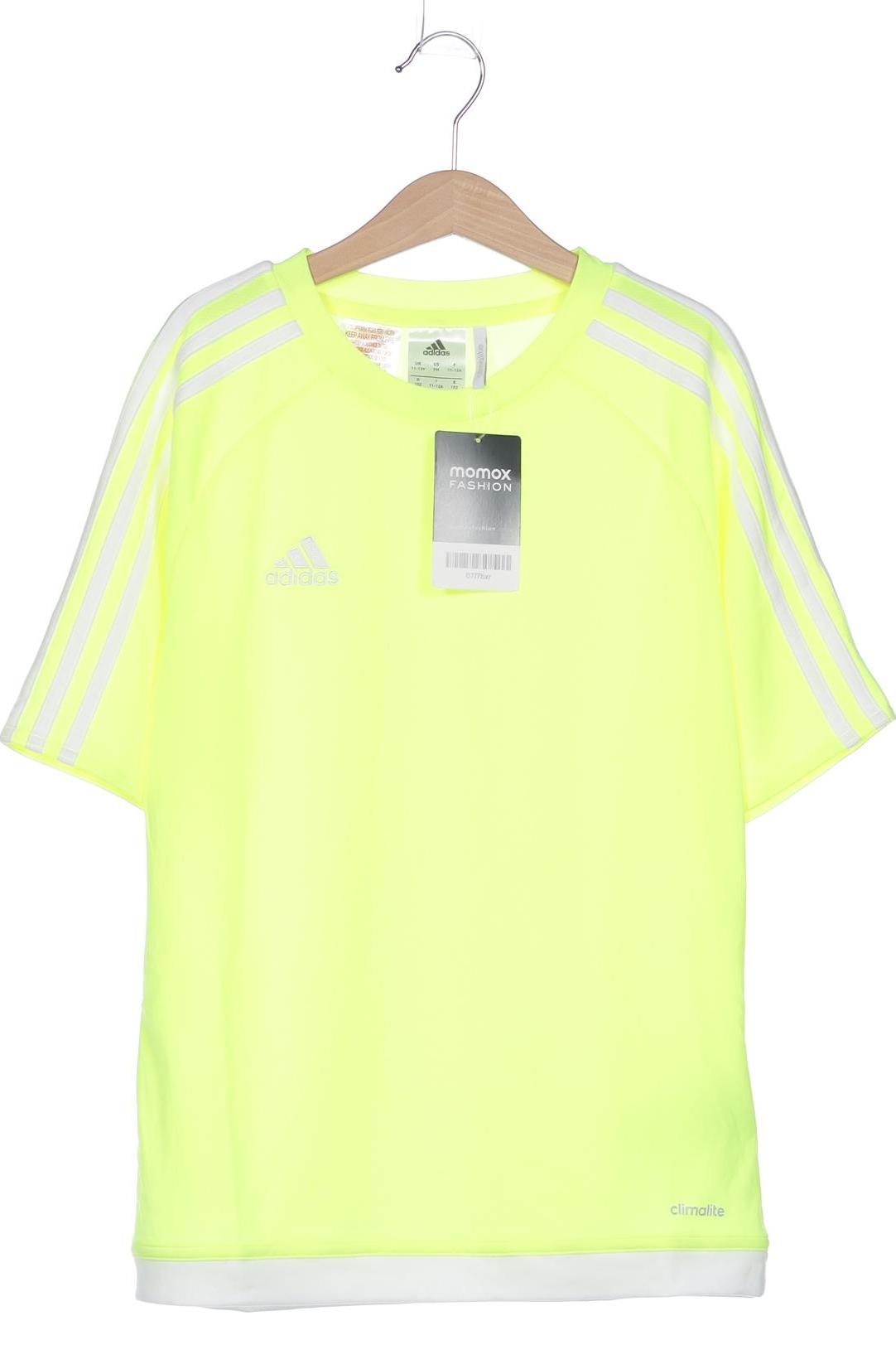 

adidas Herren T-Shirt, neon, Gr. 152