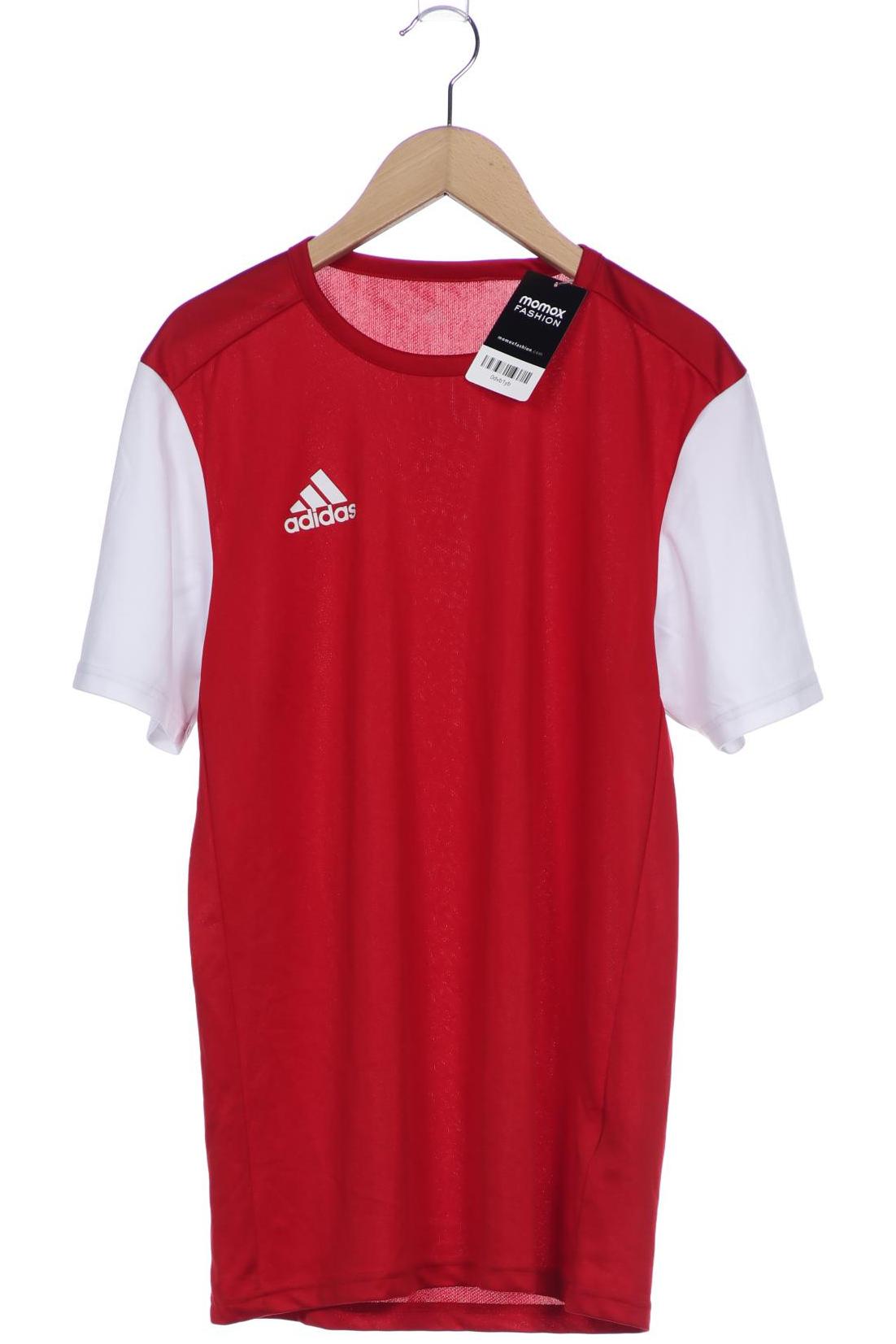 

adidas Herren T-Shirt, rot, Gr. 134