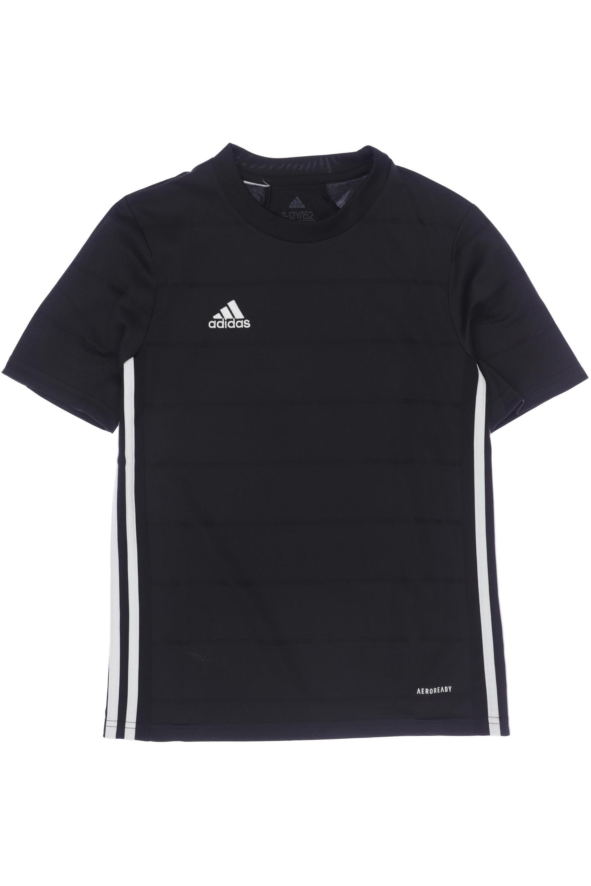 

adidas Herren T-Shirt, schwarz, Gr. 152