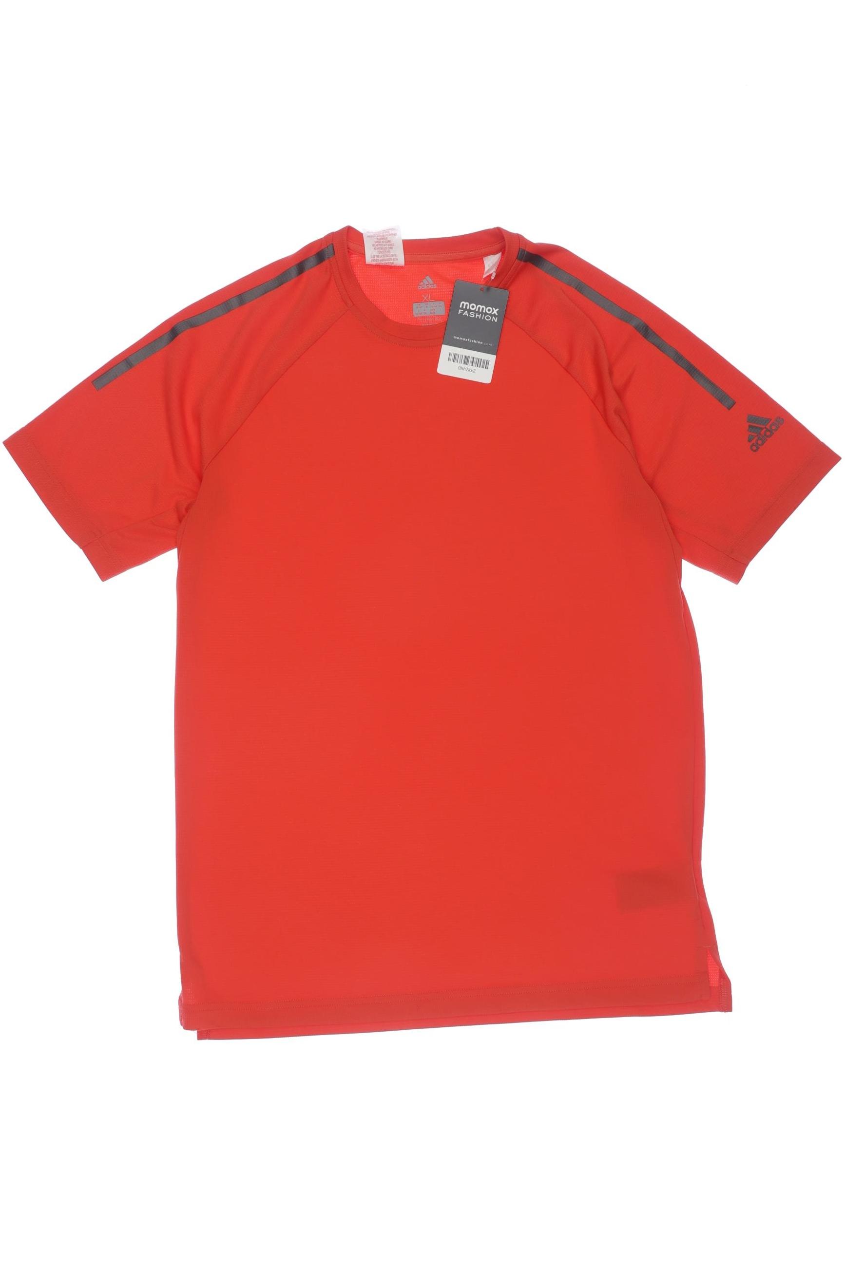 

adidas Herren T-Shirt, rot, Gr. 170