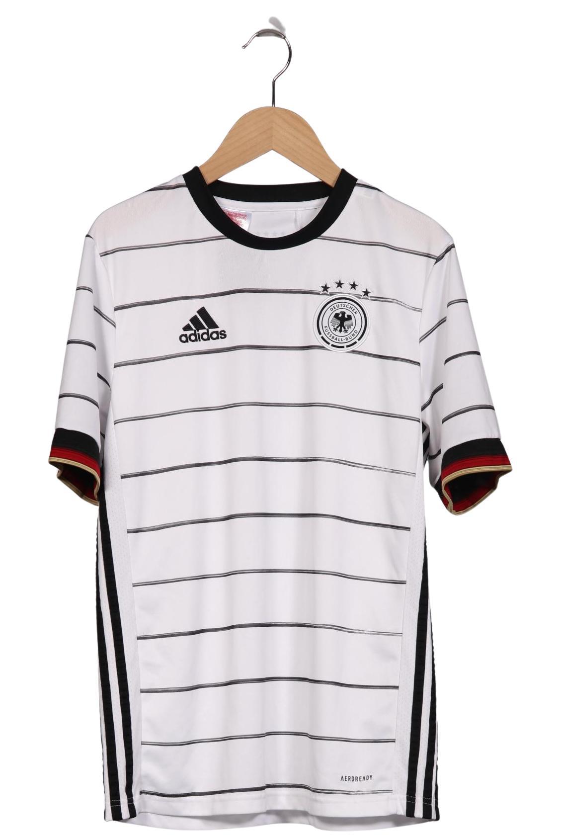 

adidas Herren T-Shirt, weiß, Gr. 176